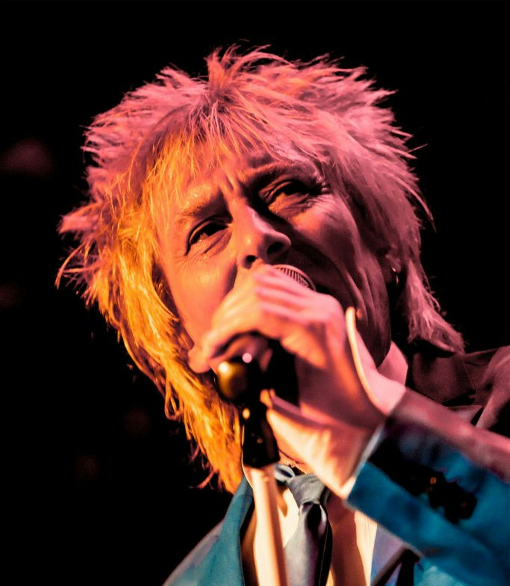 Garry Pease As Rod Stewart