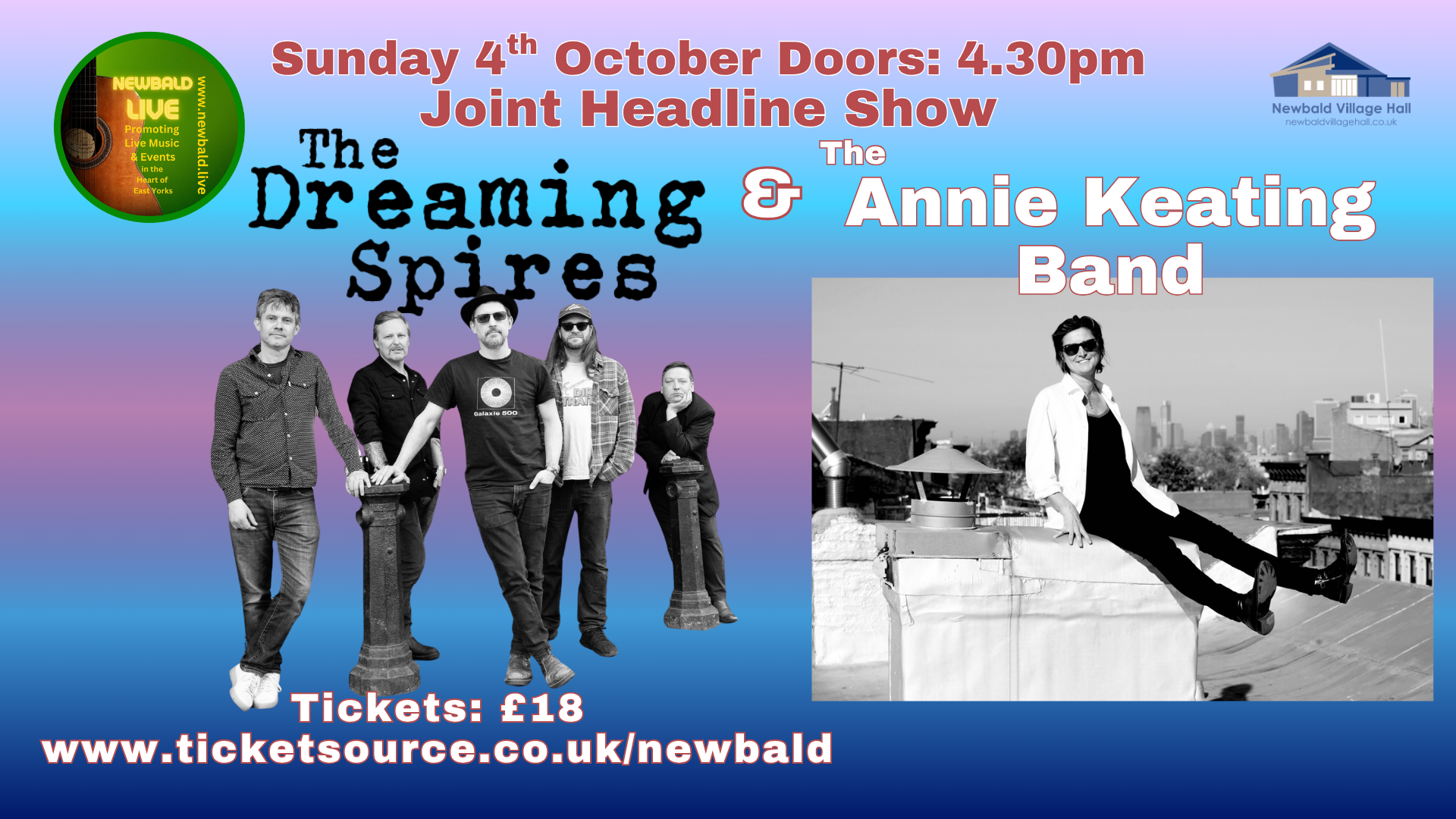Annie Keating Band + The Dreaming Spires