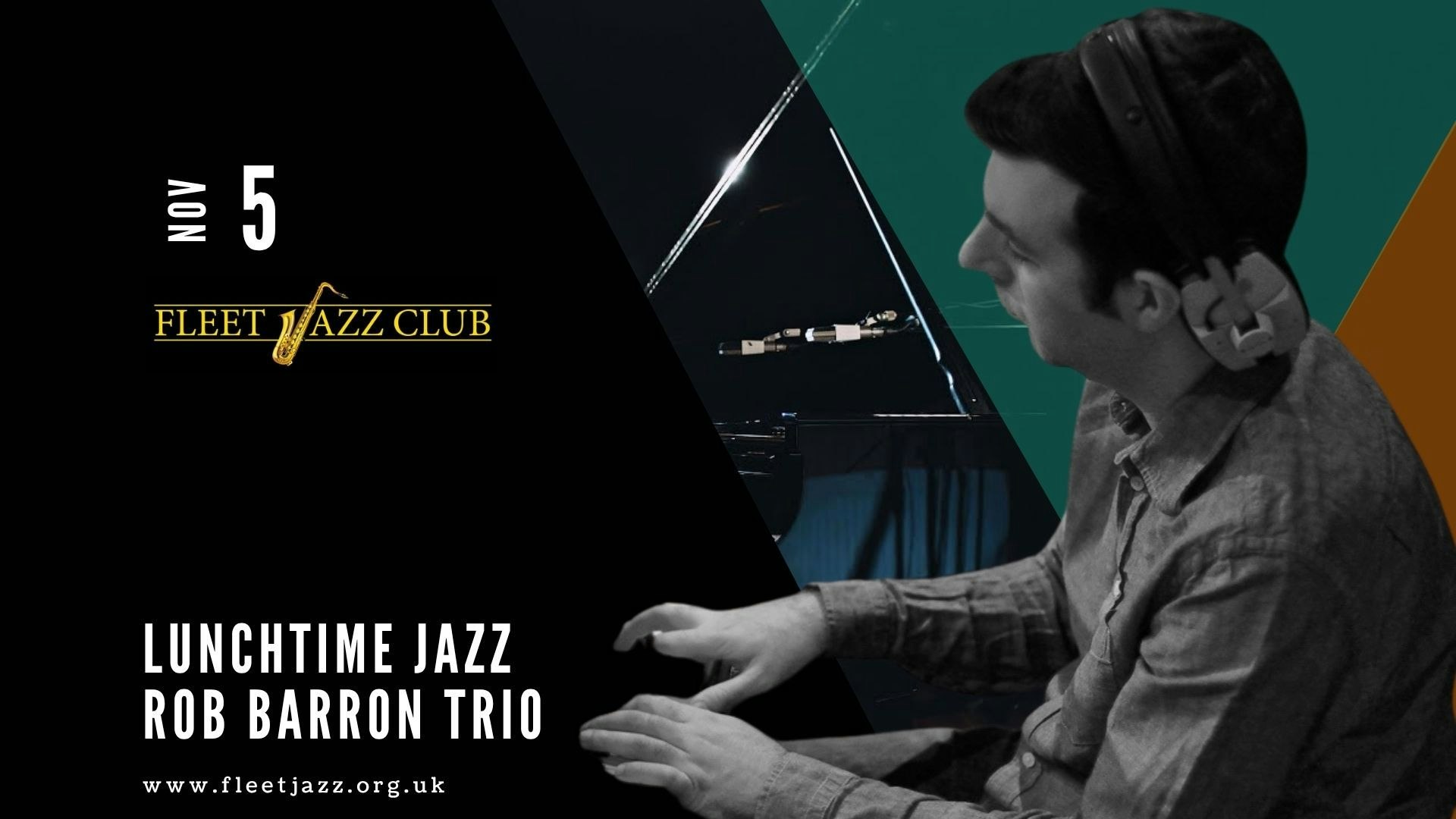 Picture of Lunchtime Fleet Jazz with Rob Barron Trio