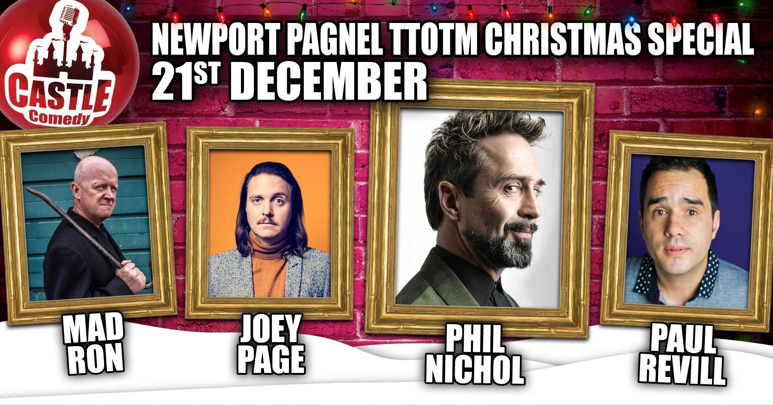 Castle Comedy presents TTOTM...