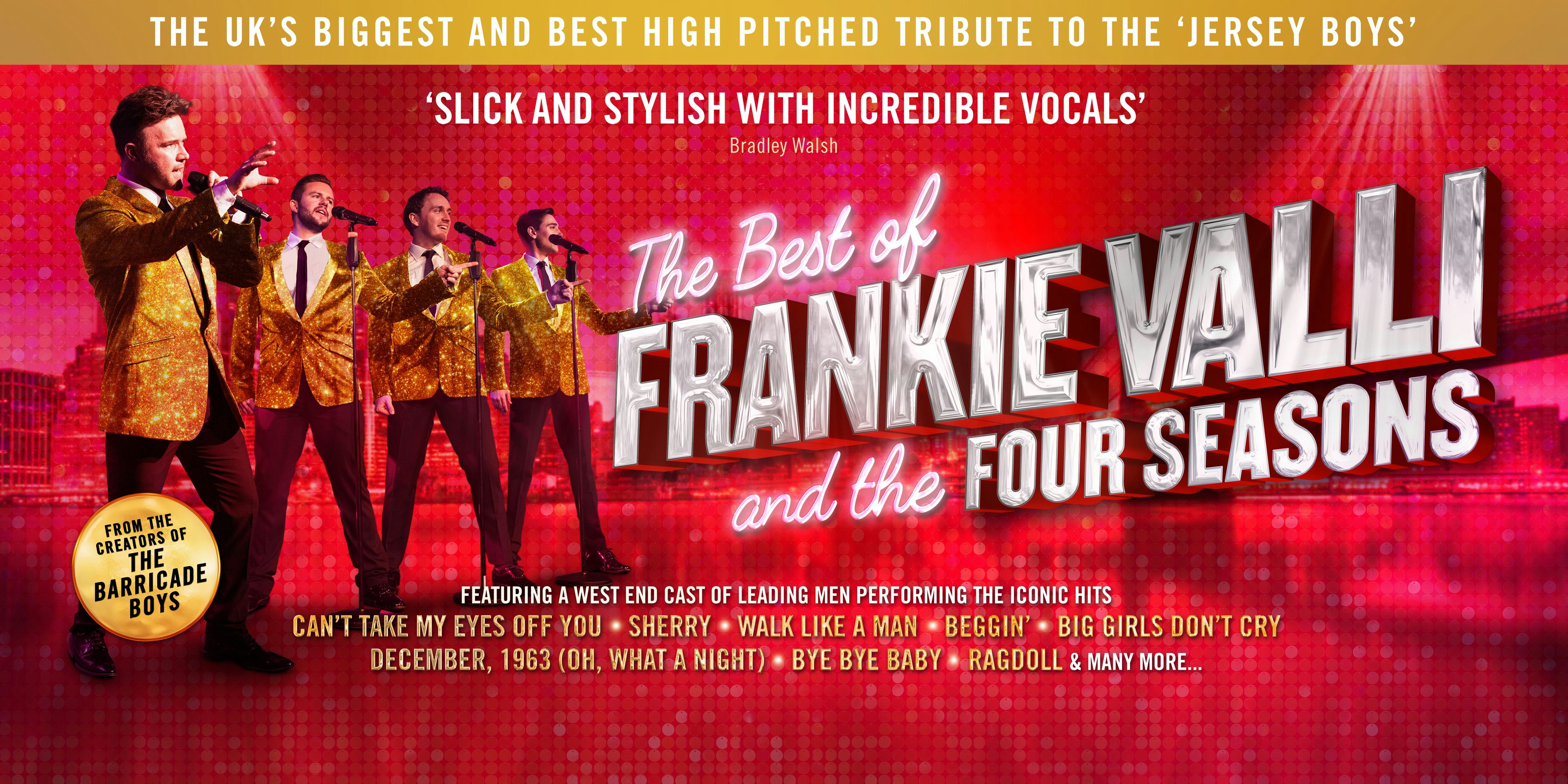 The Best of Frankie Valli and the Four Seasons appearing at this event