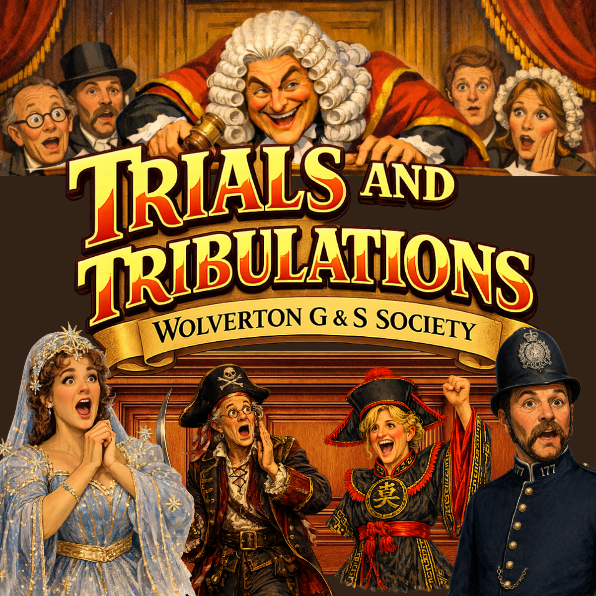 Picture of Wolverton Gilbert * Sullivan Society presents Trials and Tribulations