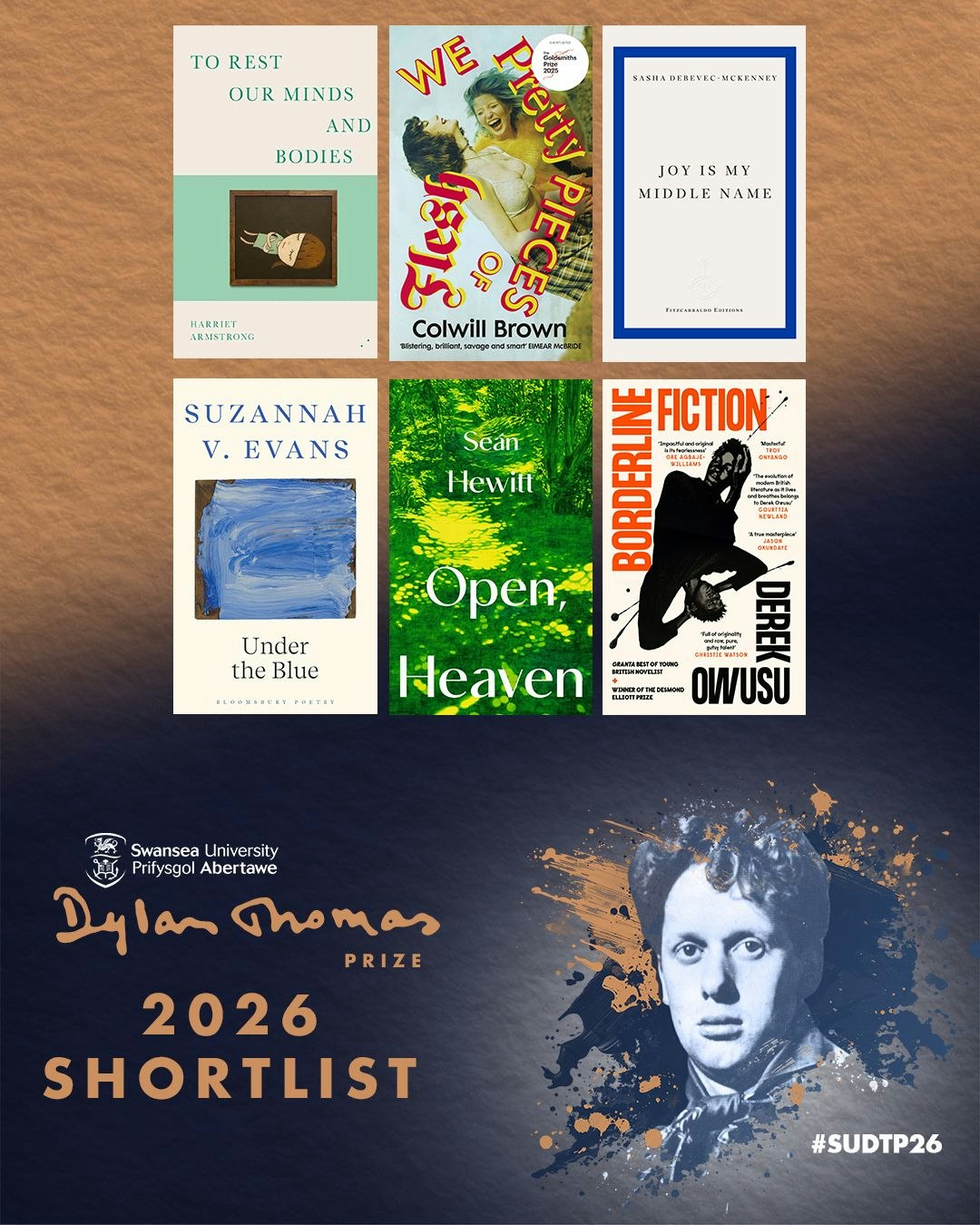 Picture of Swansea University Dylan Thomas Prize 2026: A Shortlist Celebration