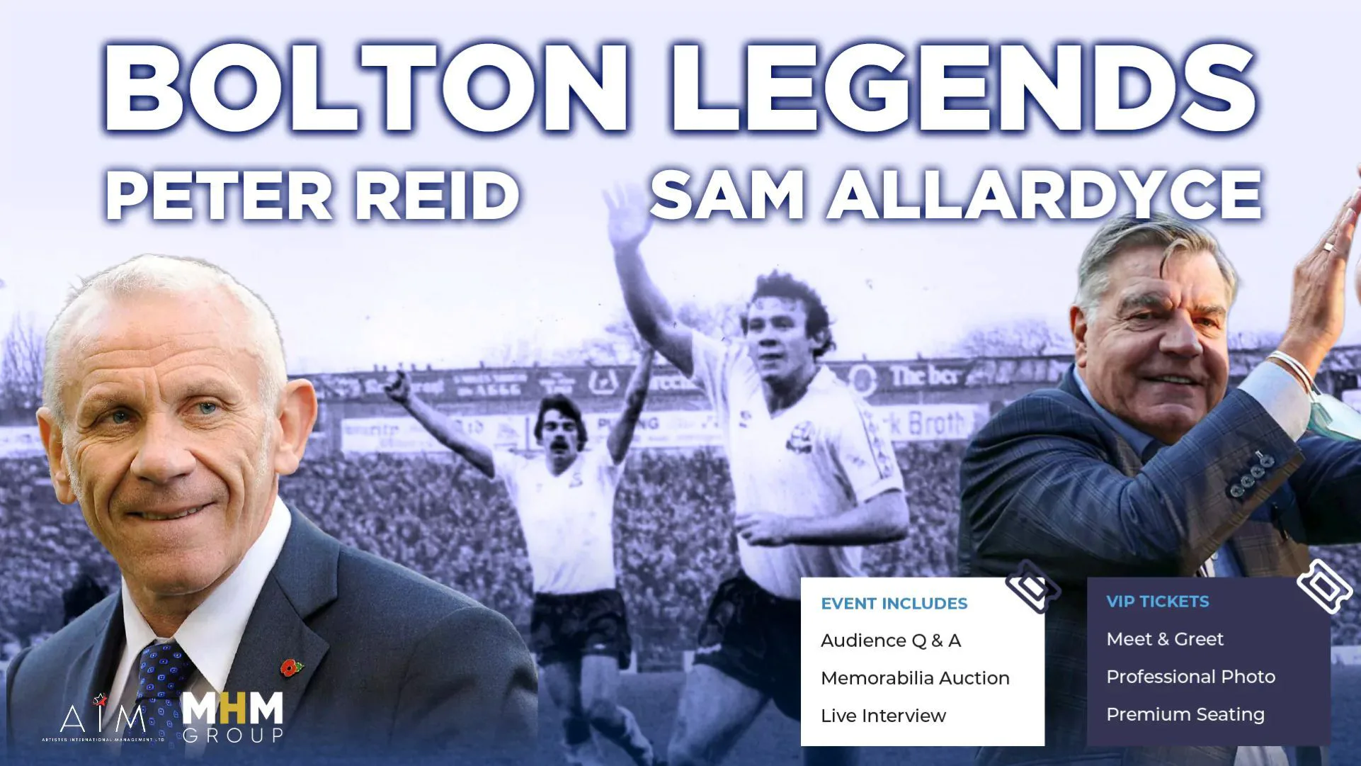 Picture of An Evening with Bolton Legends- Sam Allardyce and Peter Reid