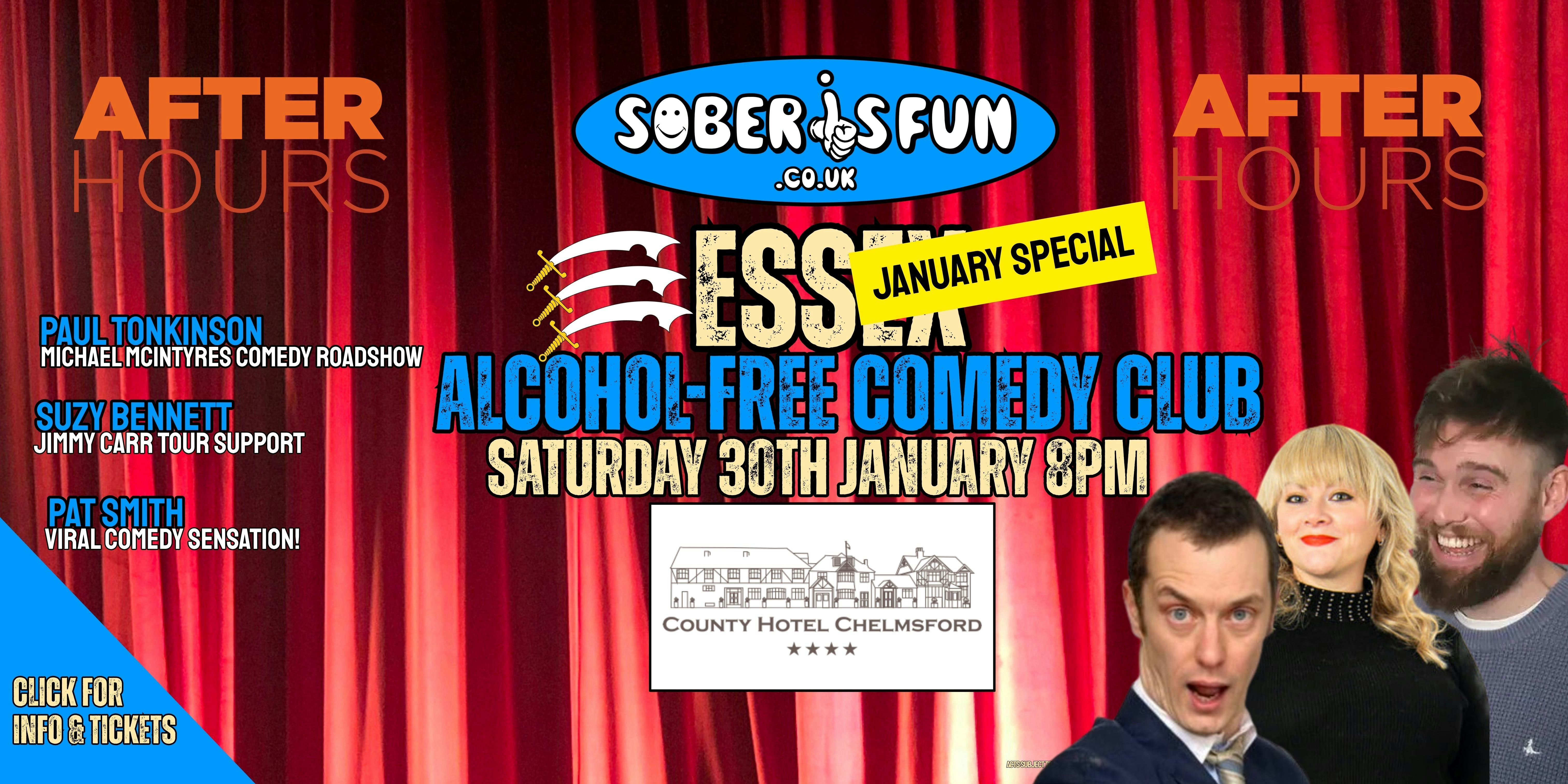 Picture of The Essex Alcohol-Free Comedy Club - Dry January Special