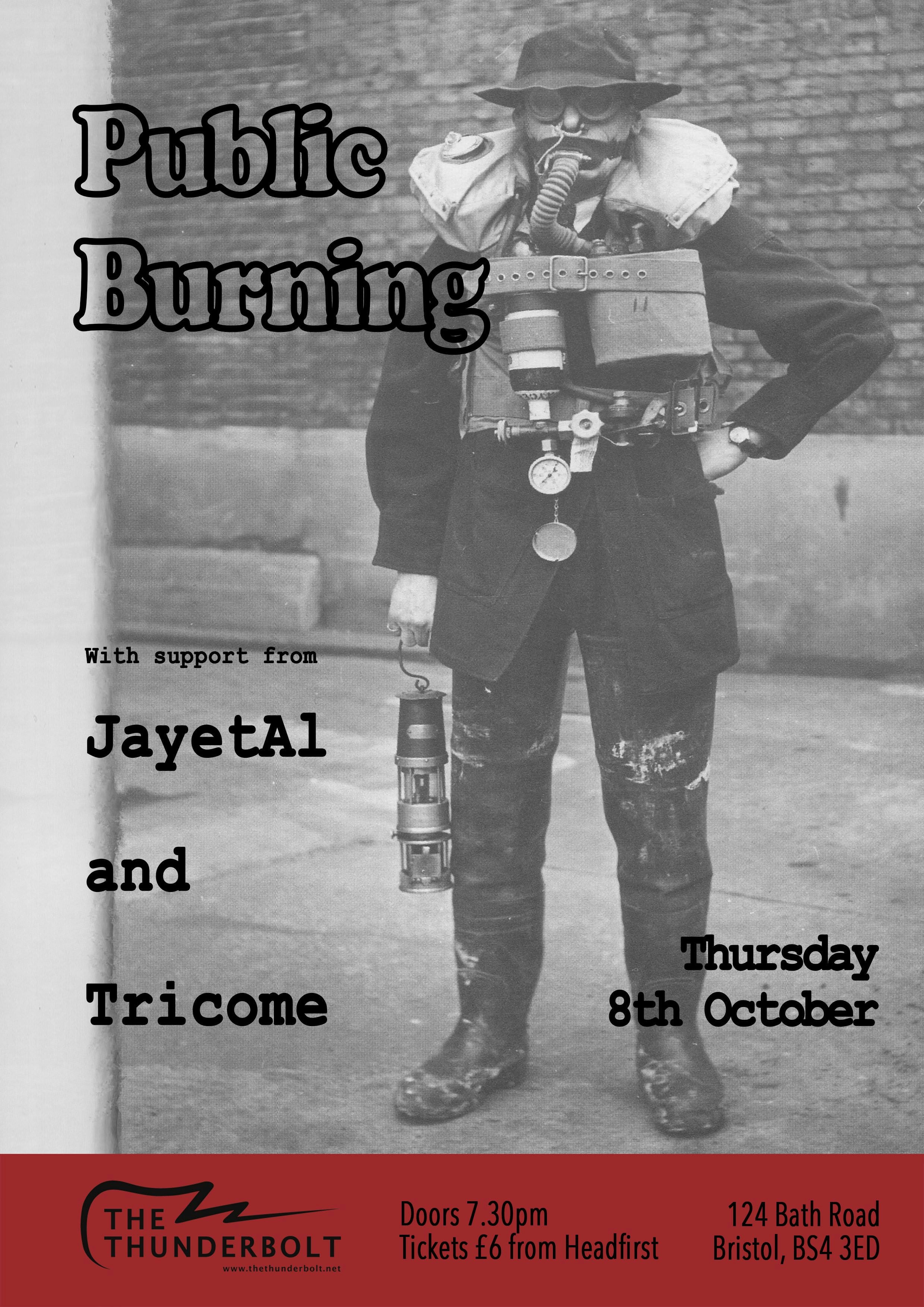 Picture of PUBLIC BURNING + JayetAl + Tricome