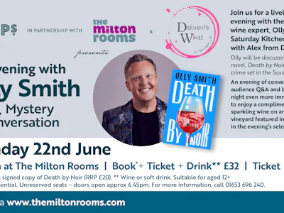 Picture of Kemps Presents An Evening with Olly Smith 'Wine, Mystery & Conversation'