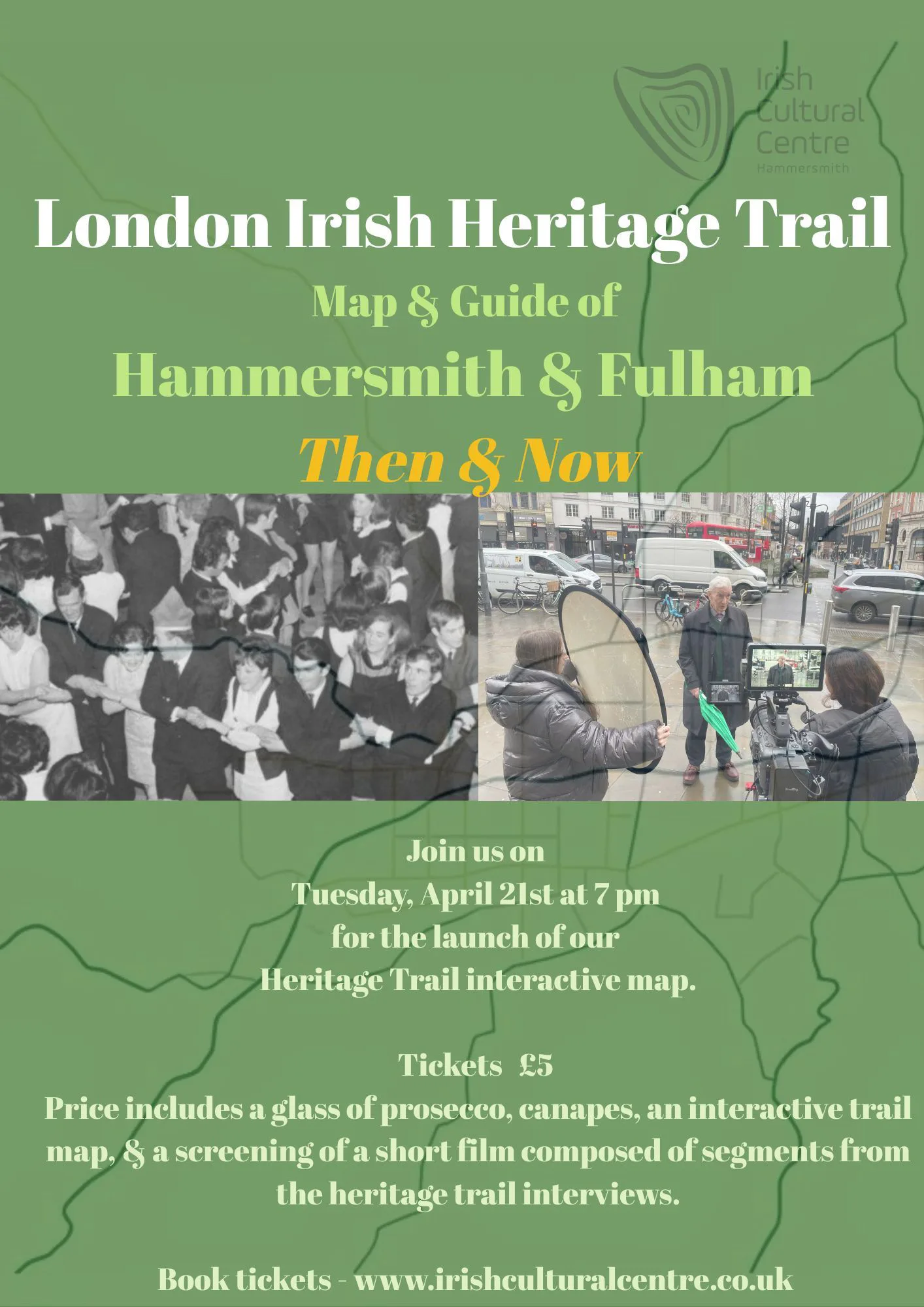 Picture of Heritage Trail Map of London Irish in Hammersmith and Fulham