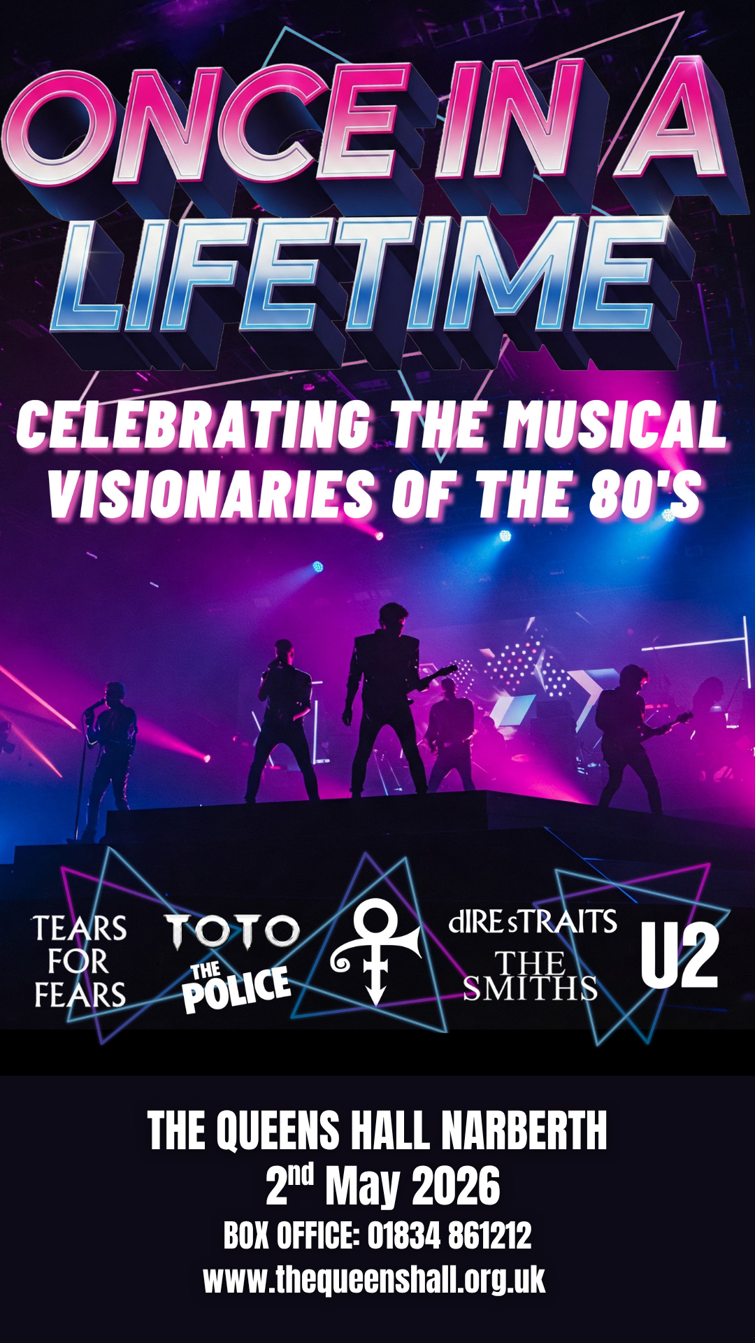 Once In A Lifetime: Celebrating the Musical Visionaries of the 80s