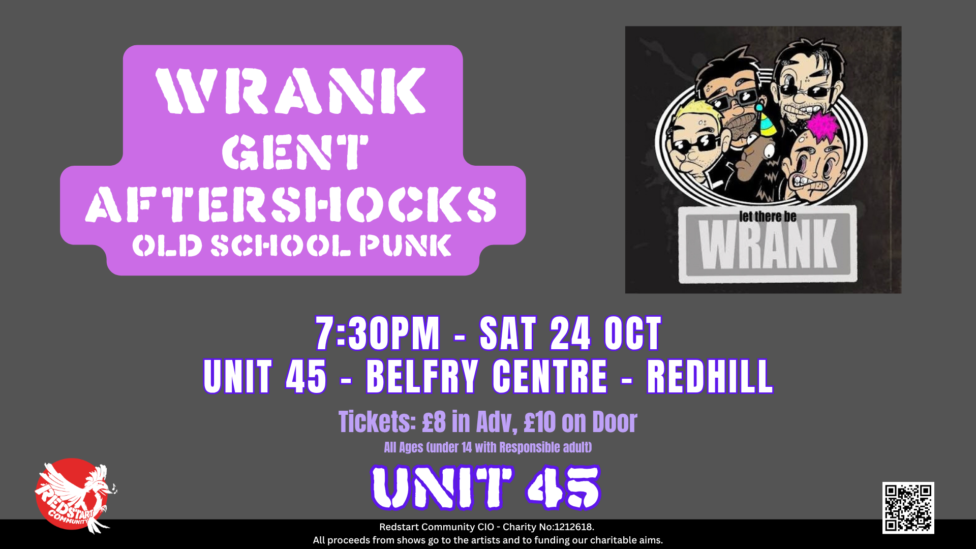 Picture of WRANK - Friendly Old School Punk at Unit 45