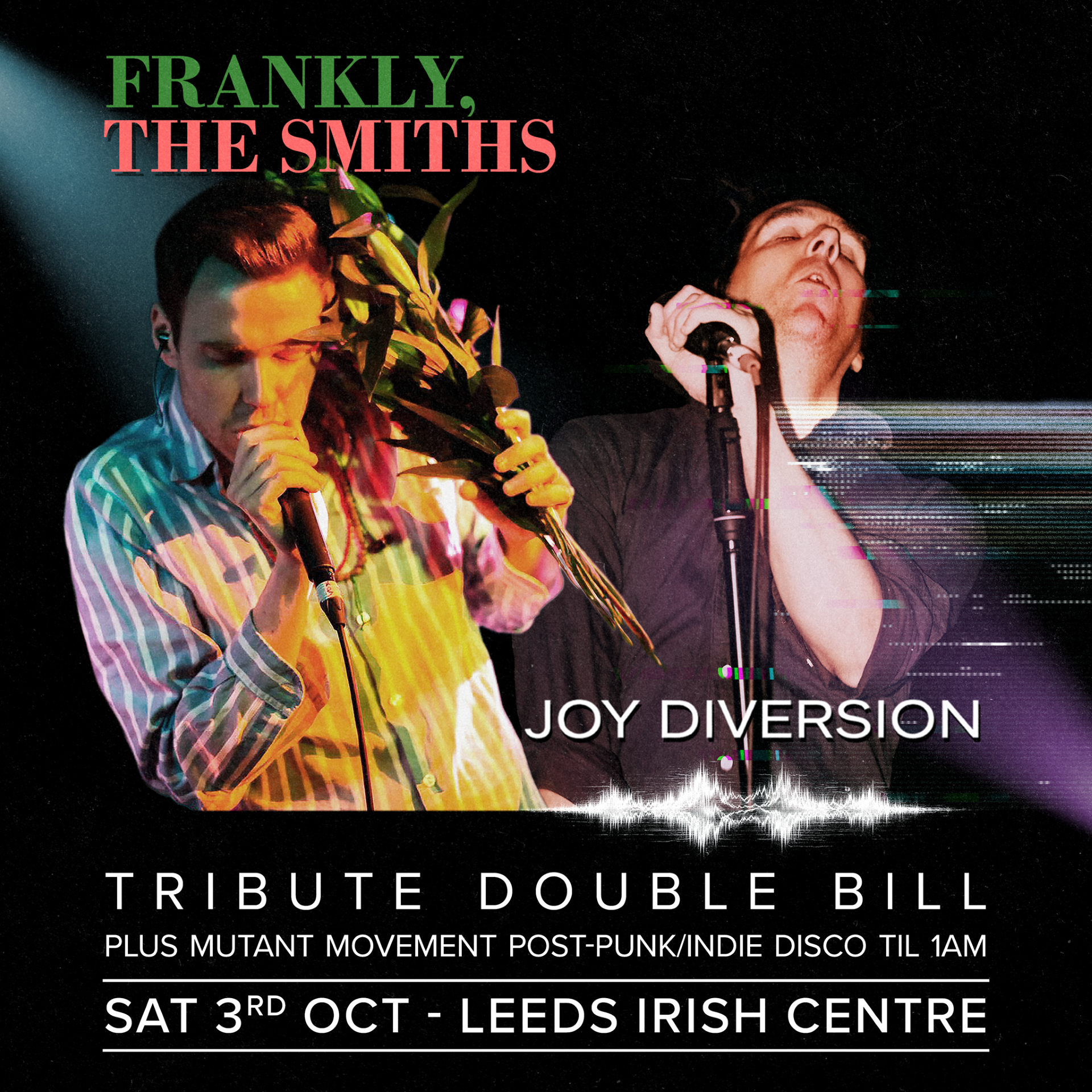 Picture of Frankly, The Smiths/Joy Diversion: LEEDS +post-punk/indie disco