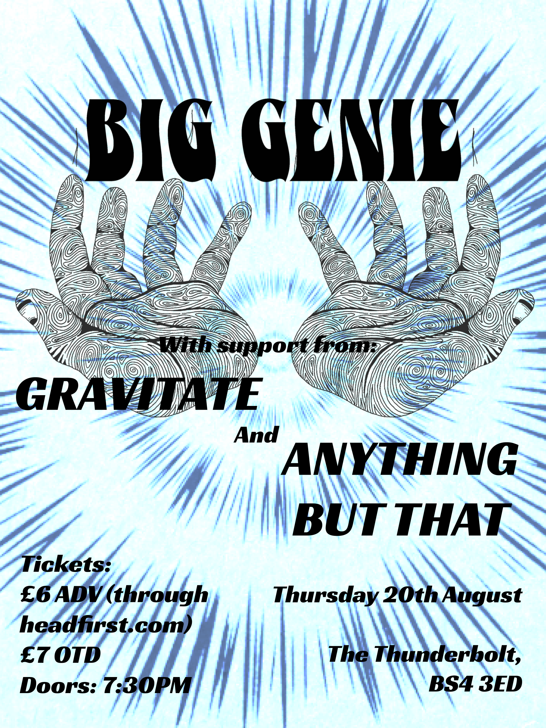 Picture of BIG GENIE + Gravitate + Anything But That