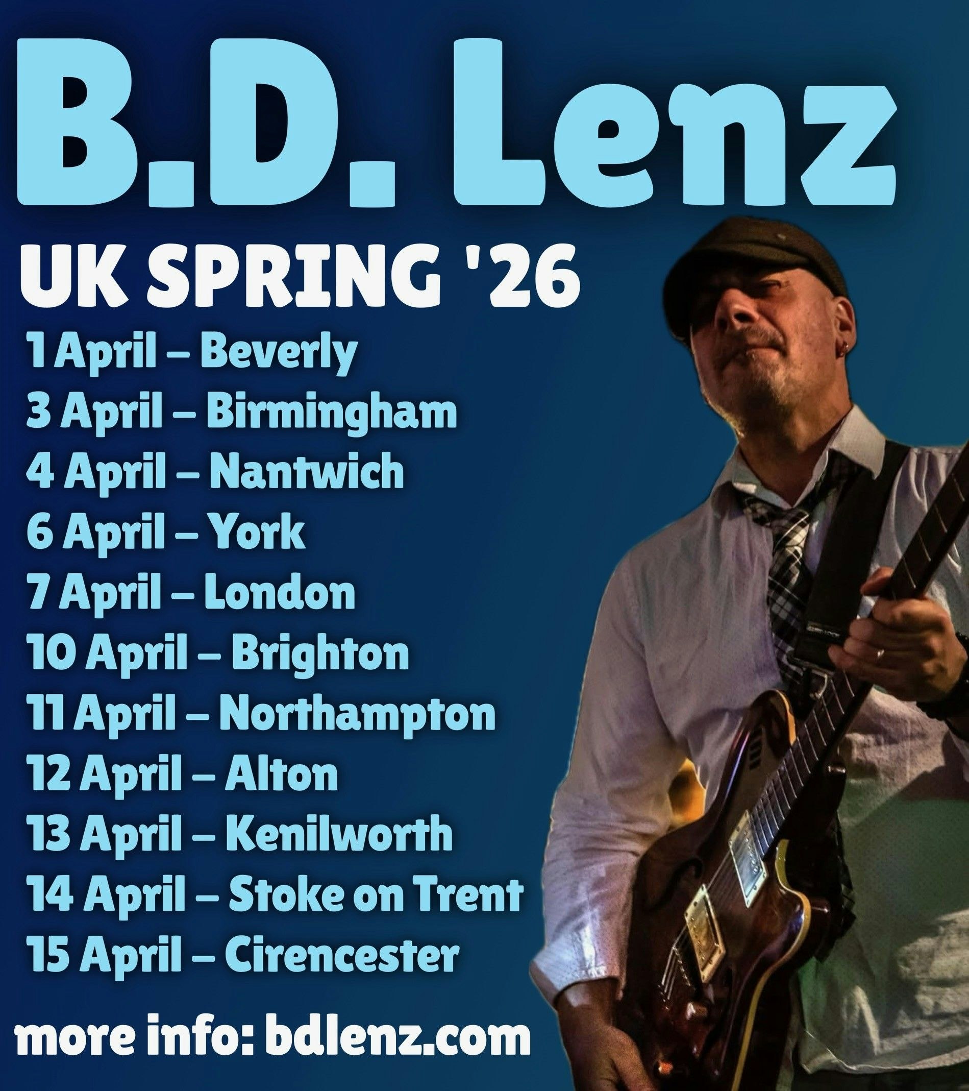 B.D. Lenz & Jon Broberg @ The White Hart Alton