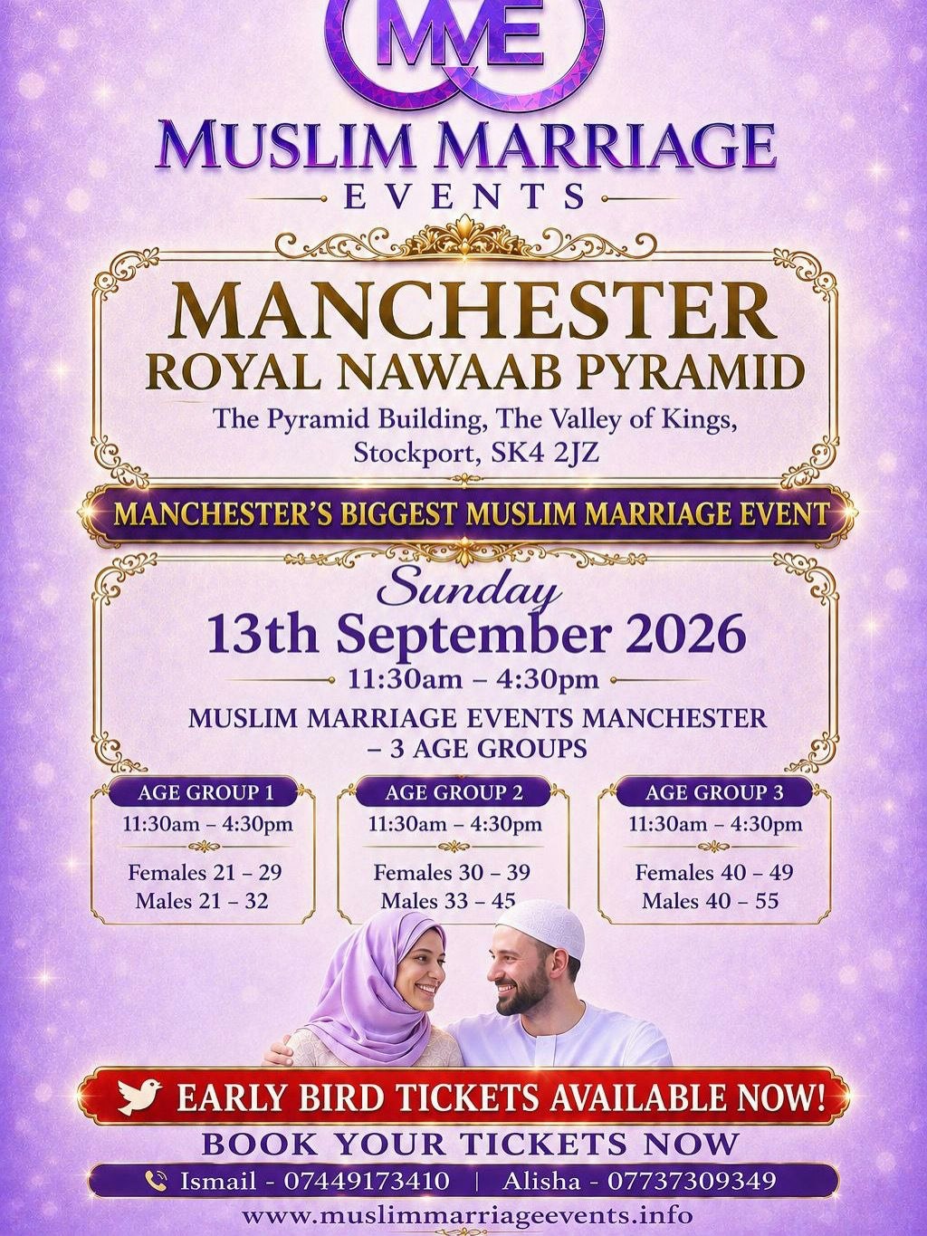 Picture of Muslim Marriage Events Manchester - 3 Age Groups