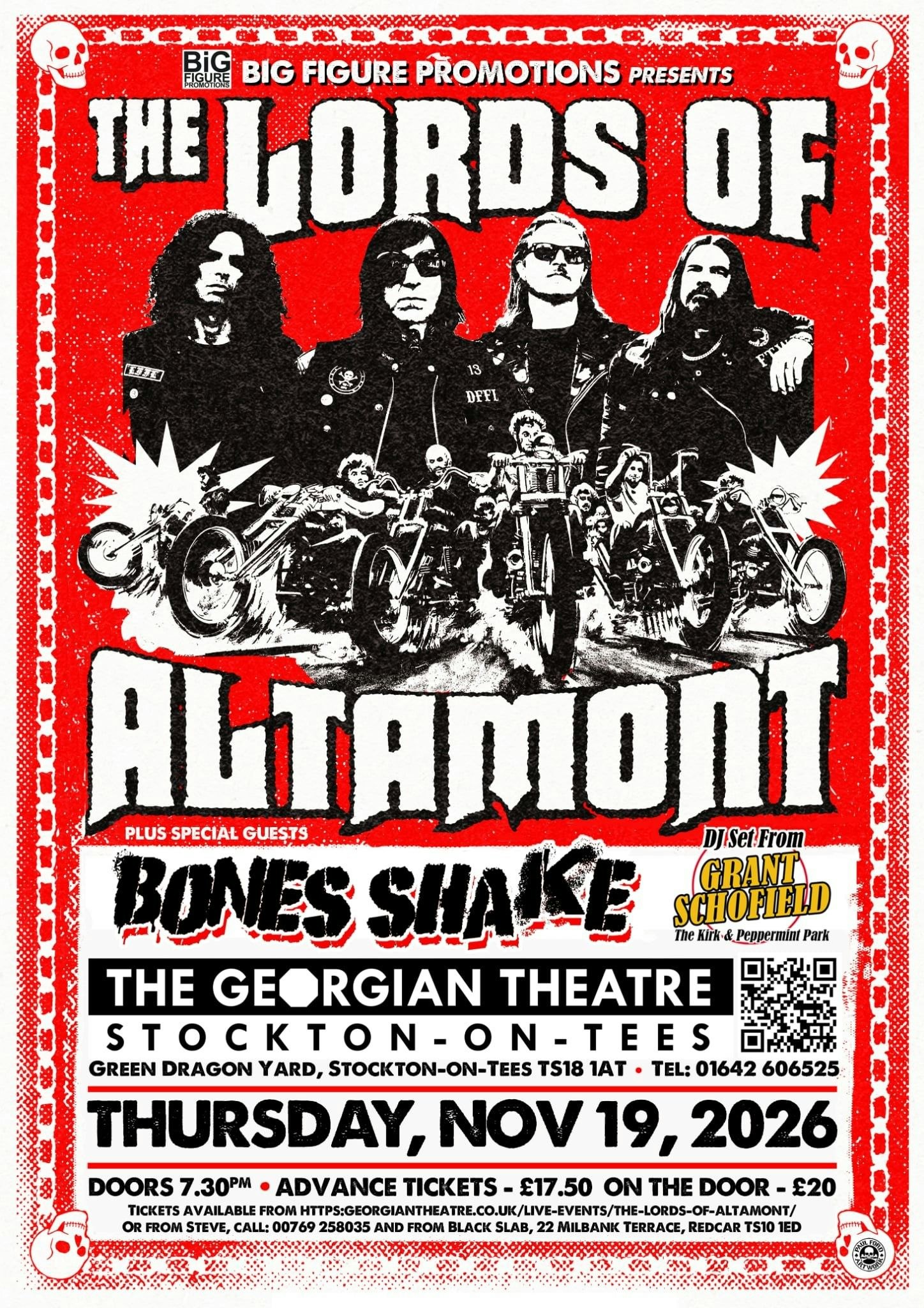 The Lords of Altamont plus Bones Shake...