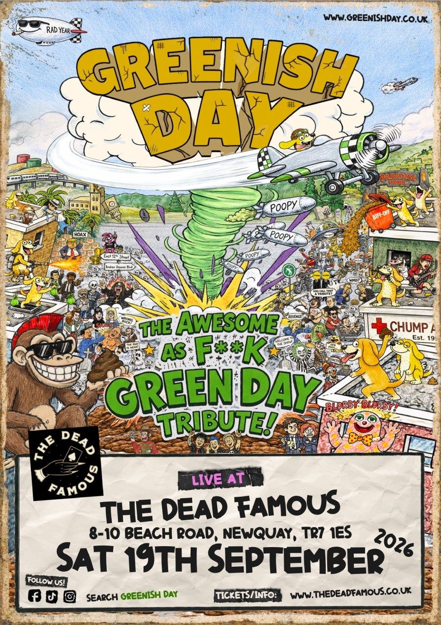 Picture of Greenish Day Live at the The Dead Famous Liquor Lounge, Newquay!