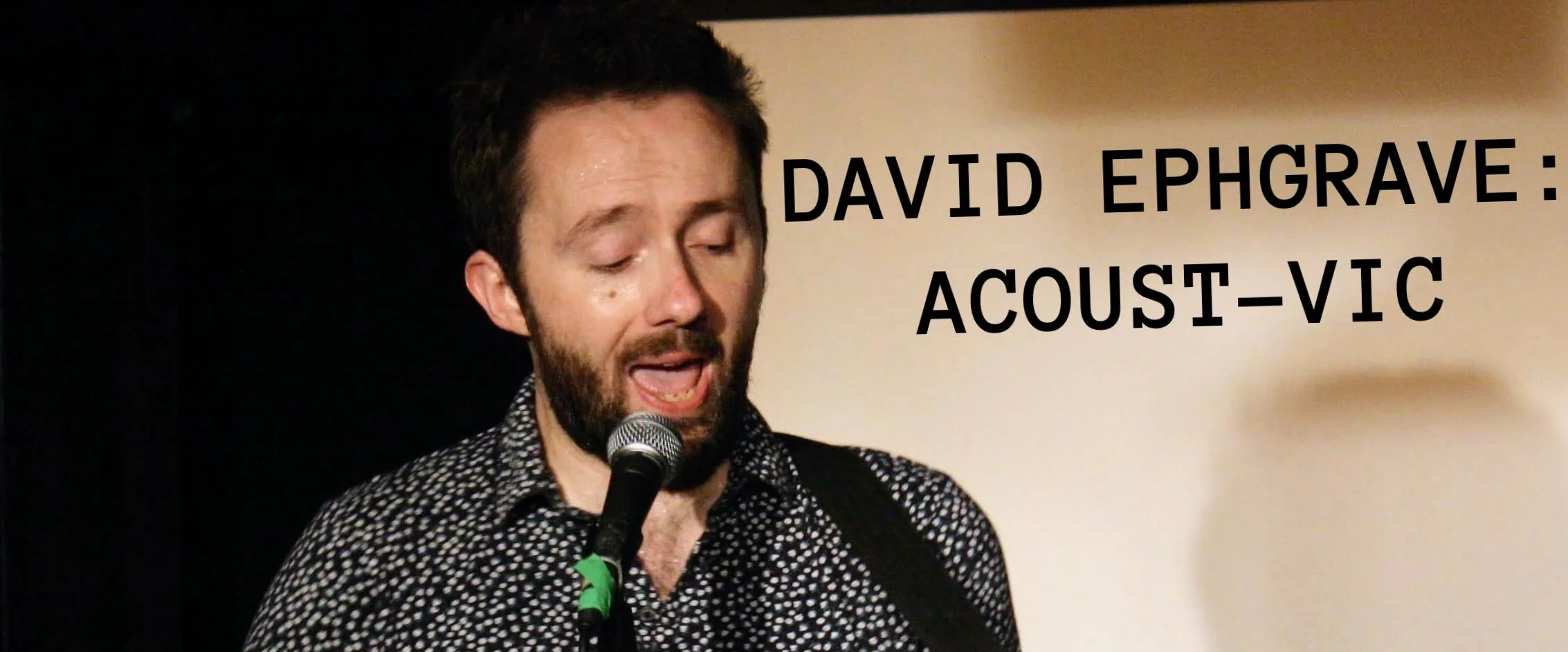 Picture of David Ephgrave: Acoust-Vic