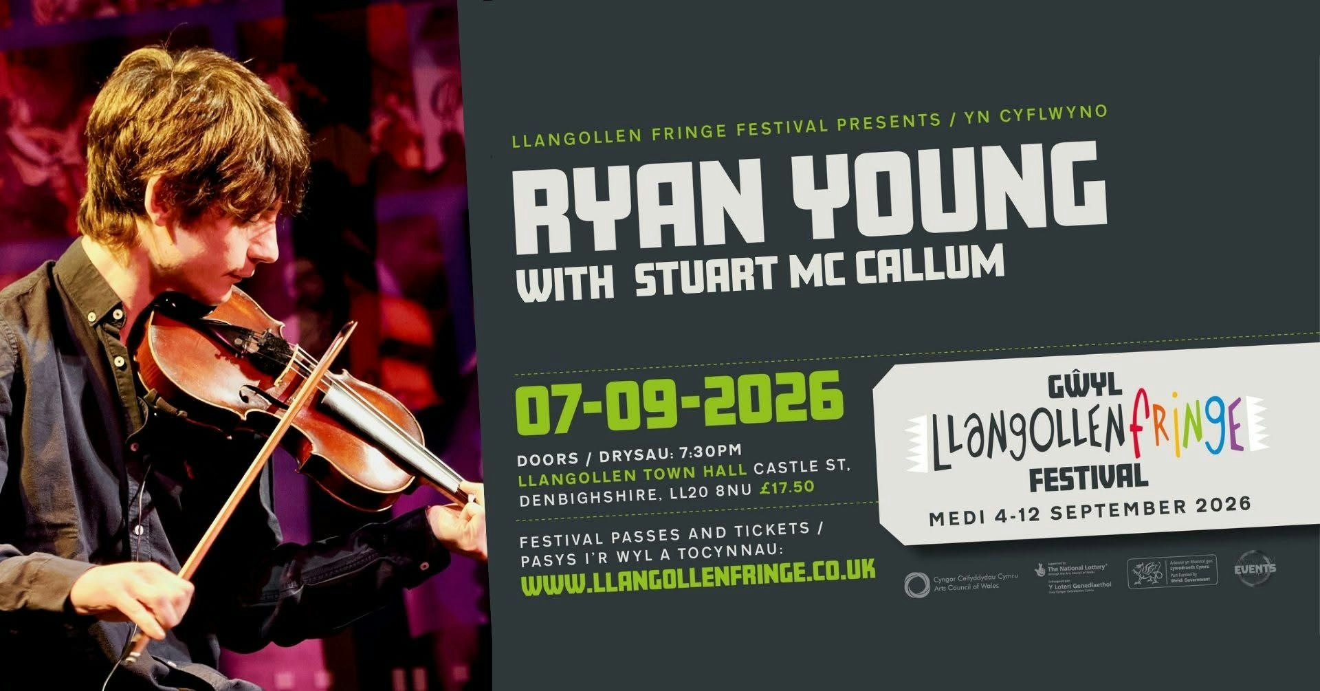 Picture of Ryan Young - Live at Llangollen Fringe Festival