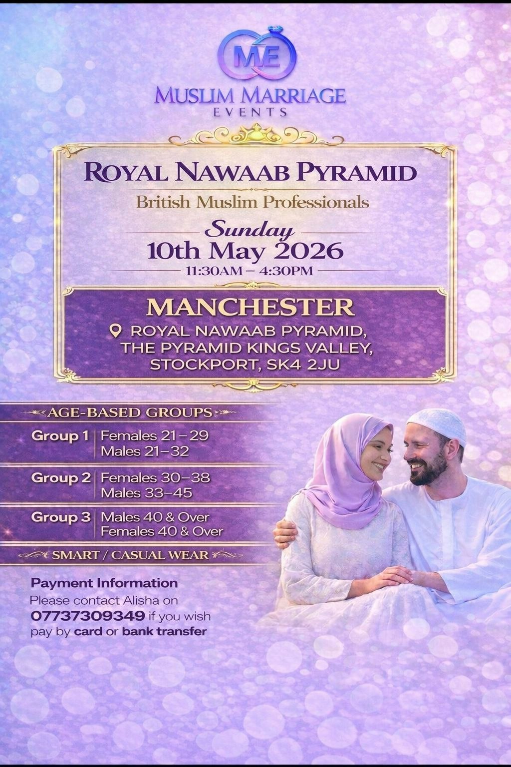 Picture of Muslim Marriage Events Manchester - 3 Age Groups