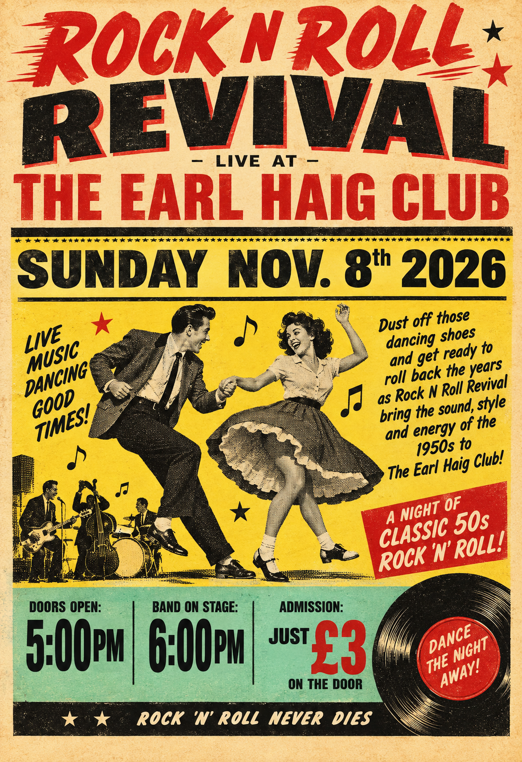 Picture of Sunday Sessions With Rock N Roll Revival