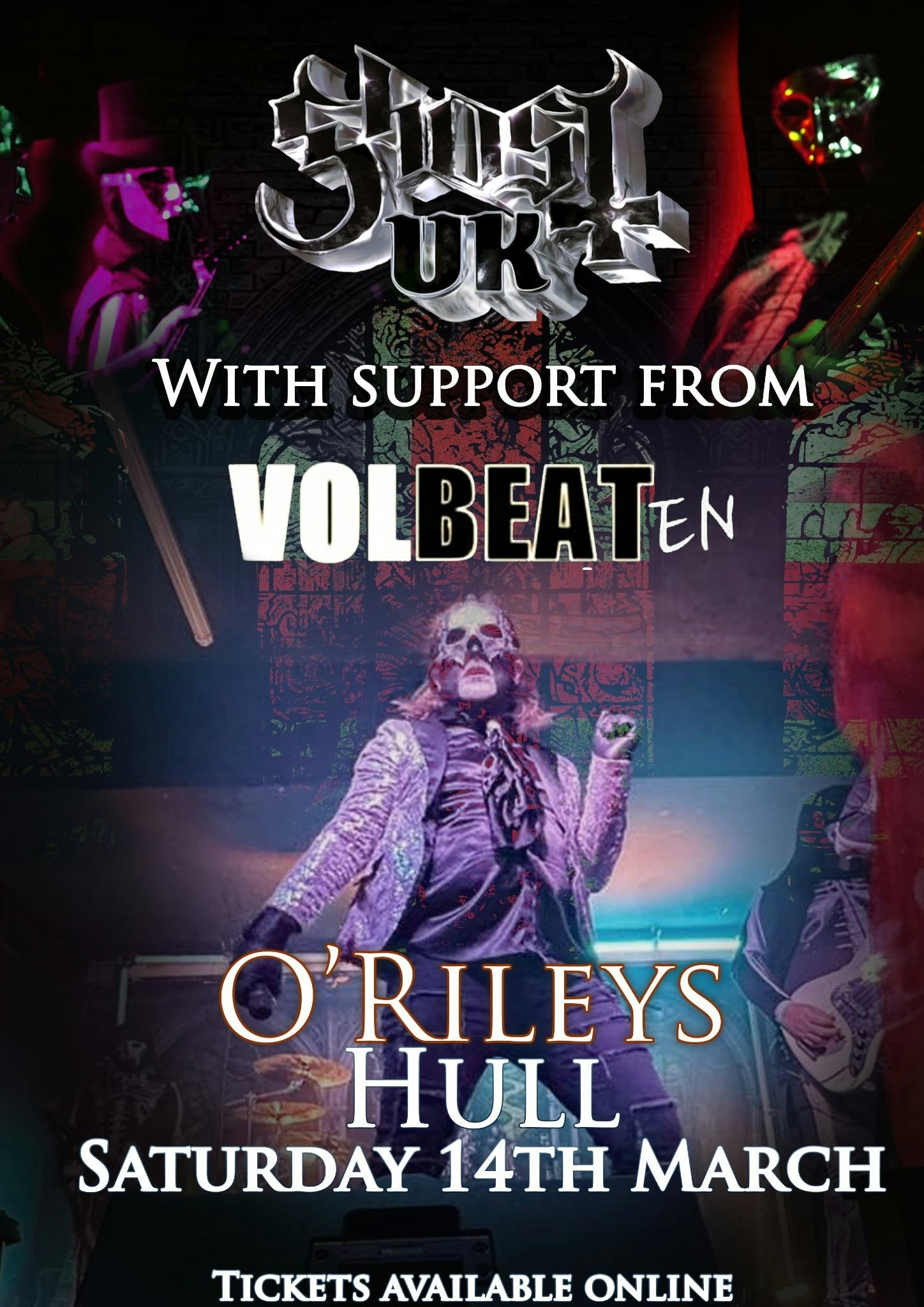 Ghost UK & VOLBEATen at O'Rileys