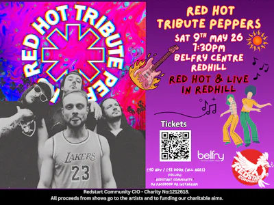 Picture of RED HOT TRIBUTE PEPPERS at the "Mall Sessions" in Redhill