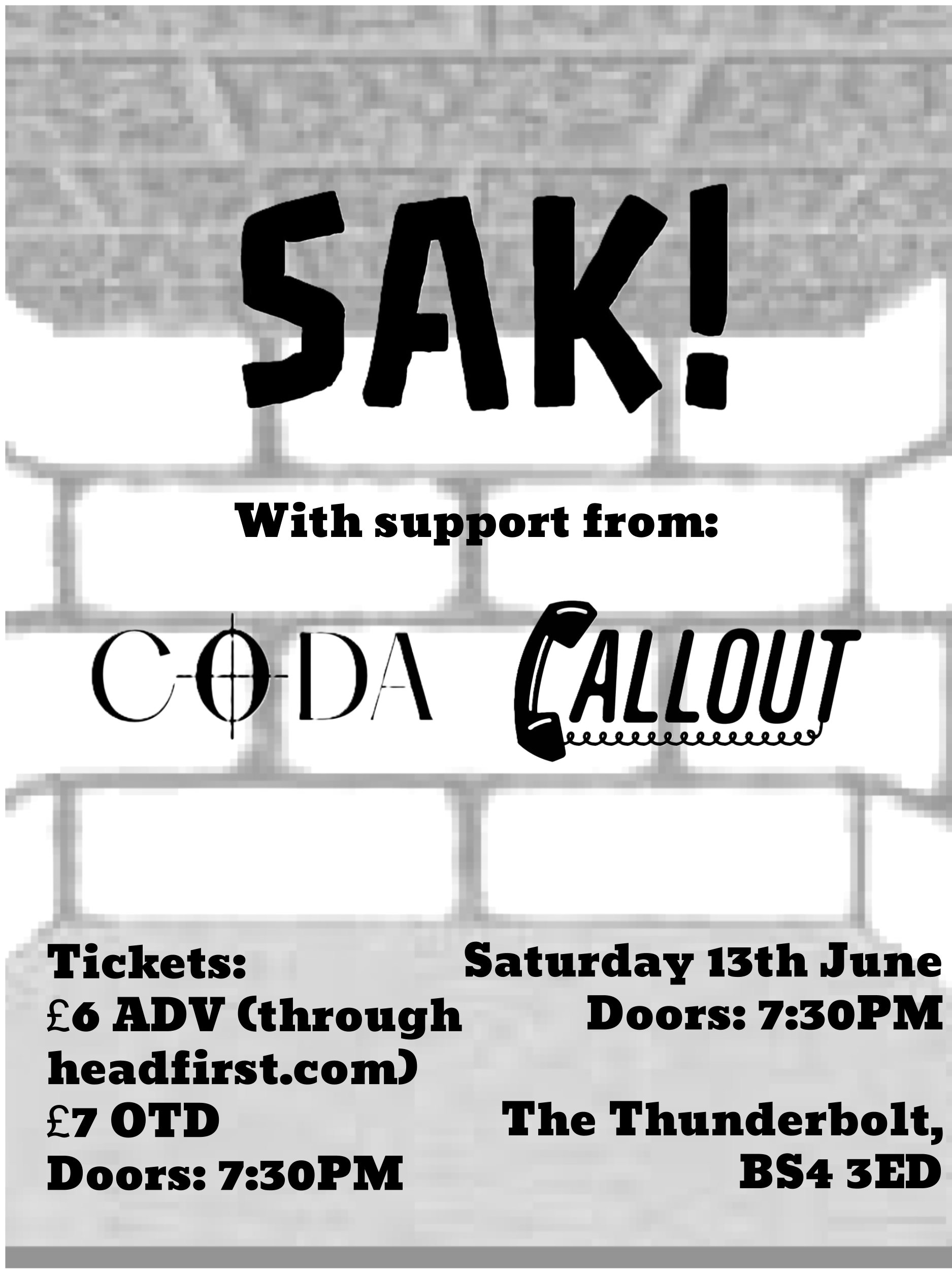 Picture of SAK + Coda + Callout
