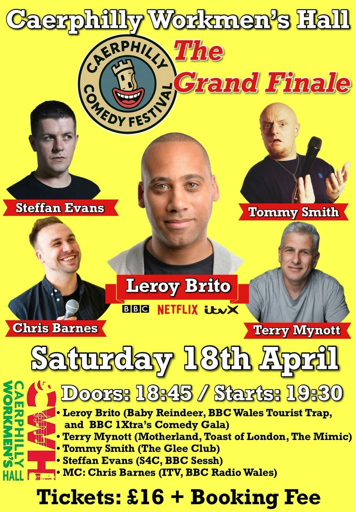 Caerphilly Comedy Festival - Grand Finale