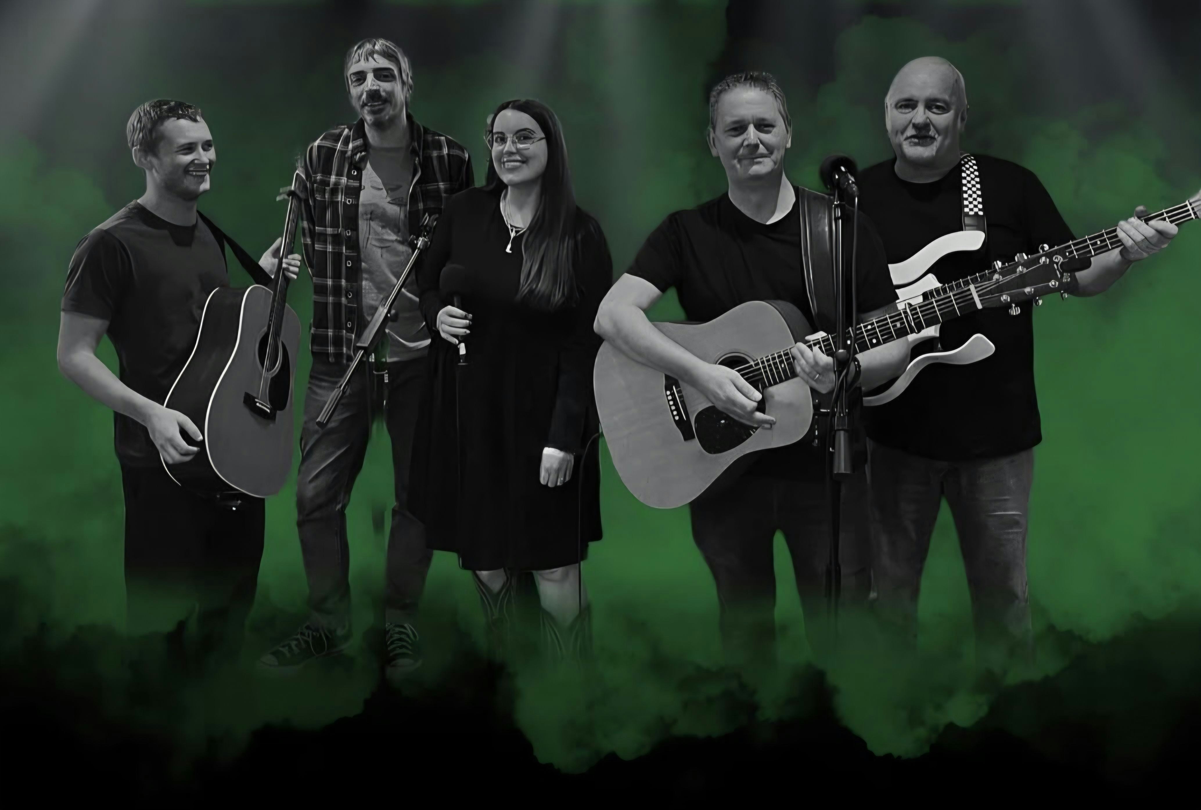 The Iliffe Acoustic Band appearing at this event