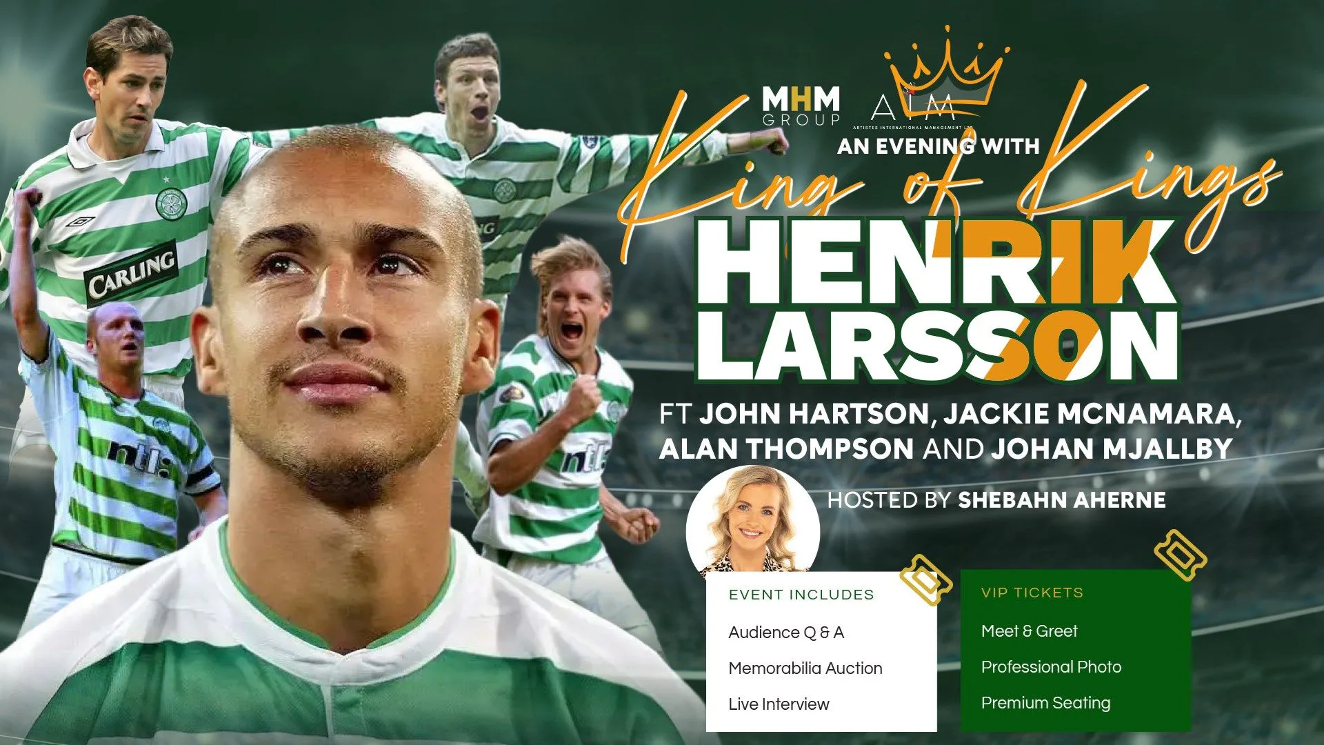 Picture of An Evening with Henrik Larsson & Friends