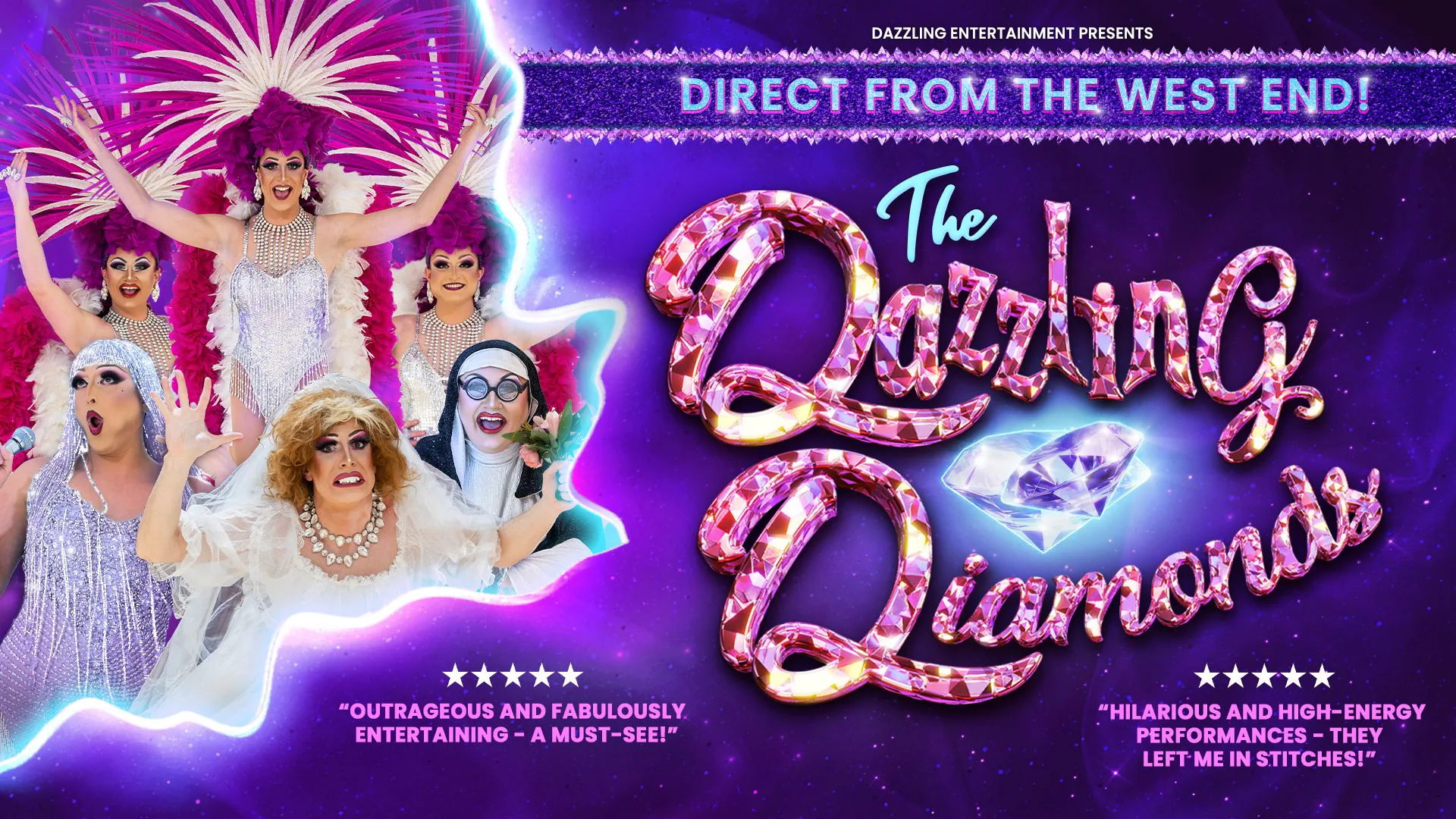 Picture of The Dazzling Diamonds – Comedy Drag Show