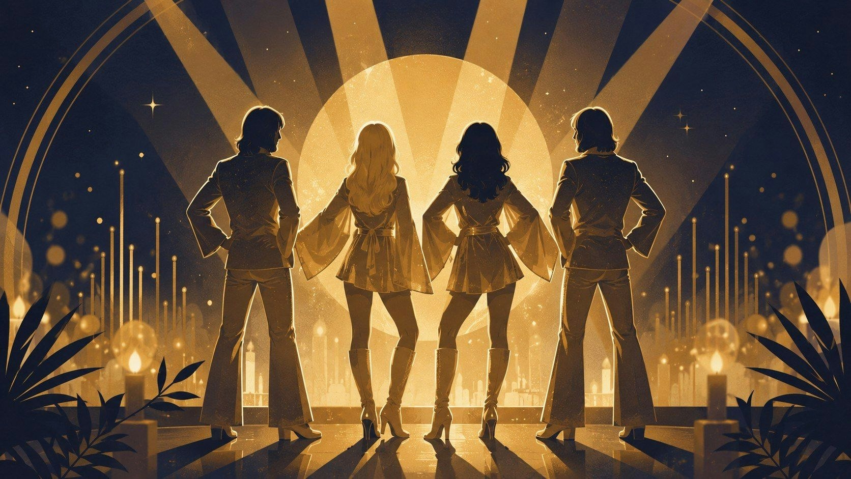 Picture of ABBA Hits. Mystery Quartet