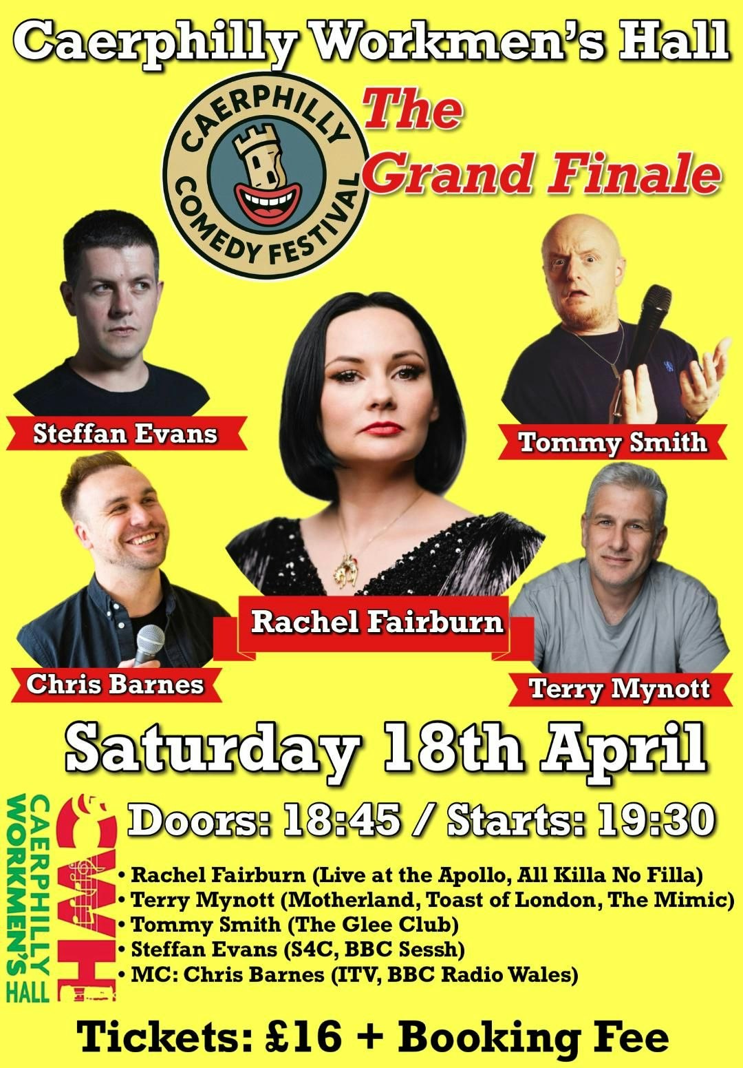 Caerphilly Comedy Festival - Grand...