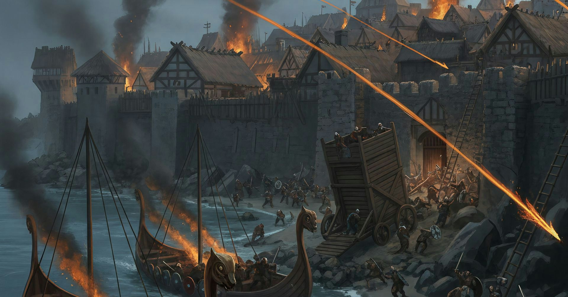 Picture of The Siege Of Jorvik VII; Gwydion (PT), Galdorcraeft (UK), Elvendale (UK)
