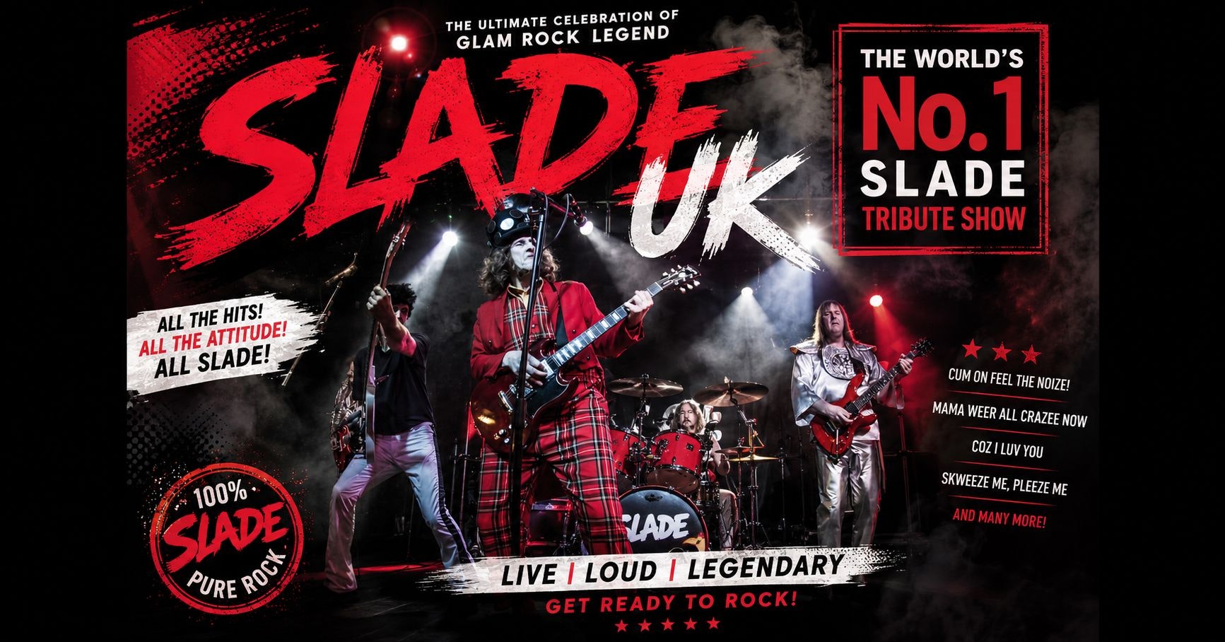 Picture of Slade UK play Glasgow