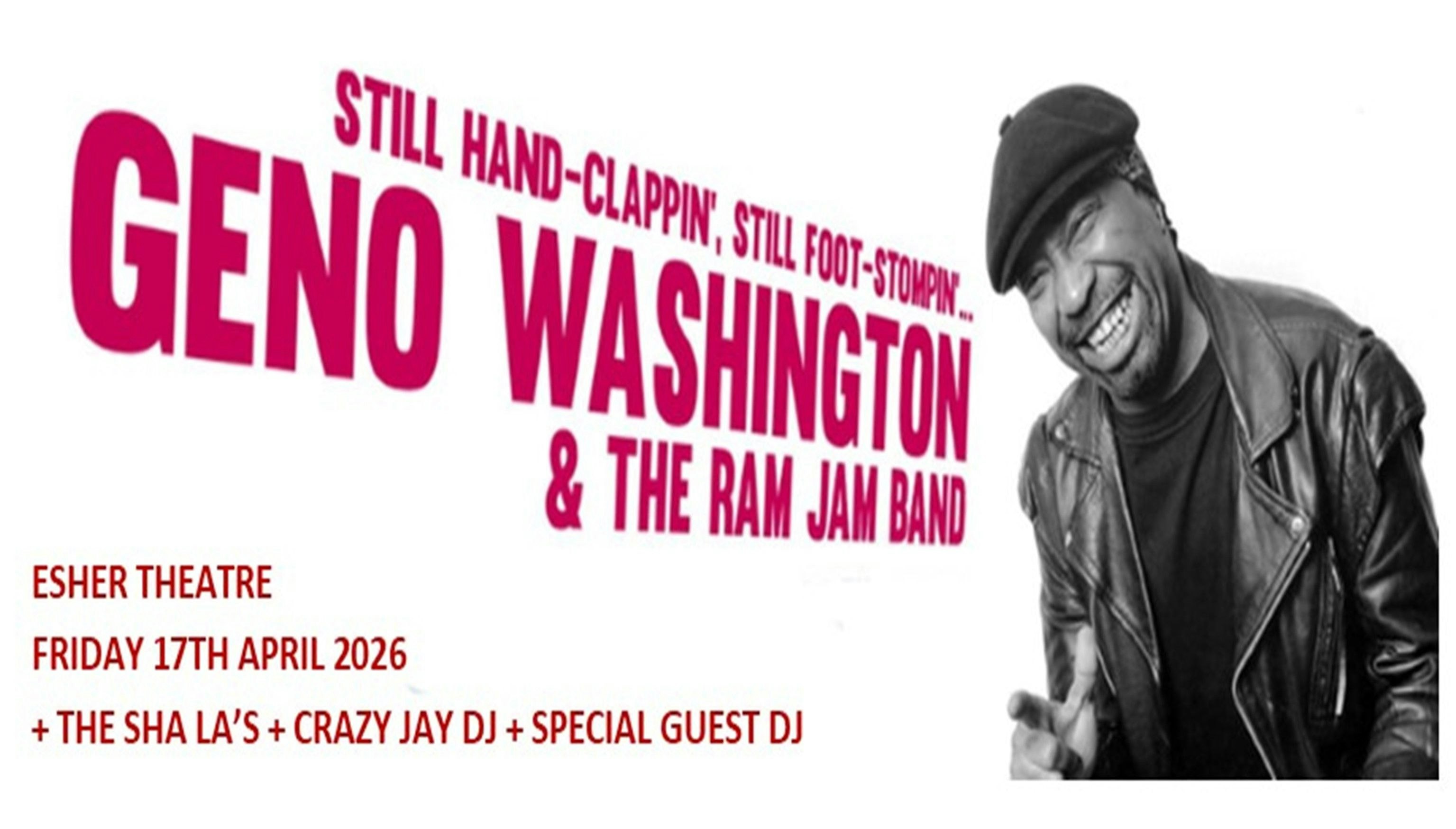 GENO WASHINGTON & THE RAM JAM BAND...