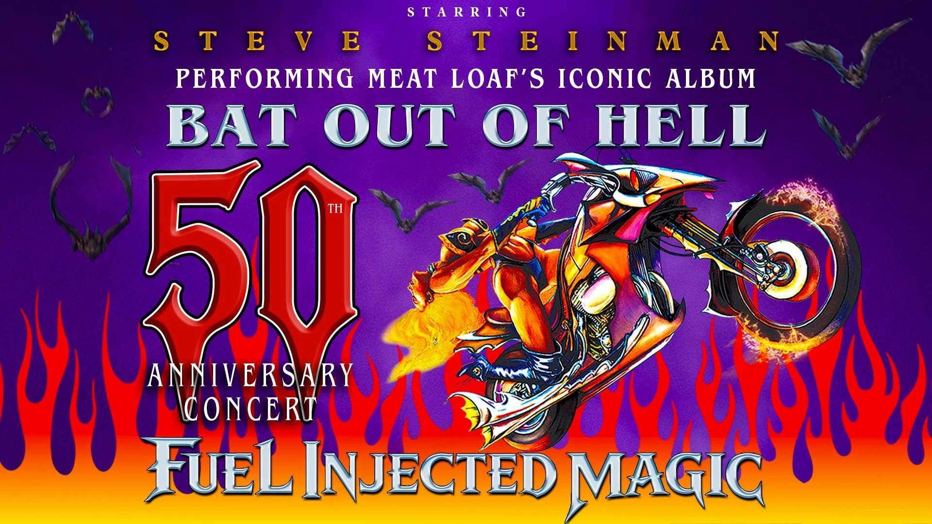Steve Steinman's Bat! The Bat Out Of Hell 50th Anniversary Concert