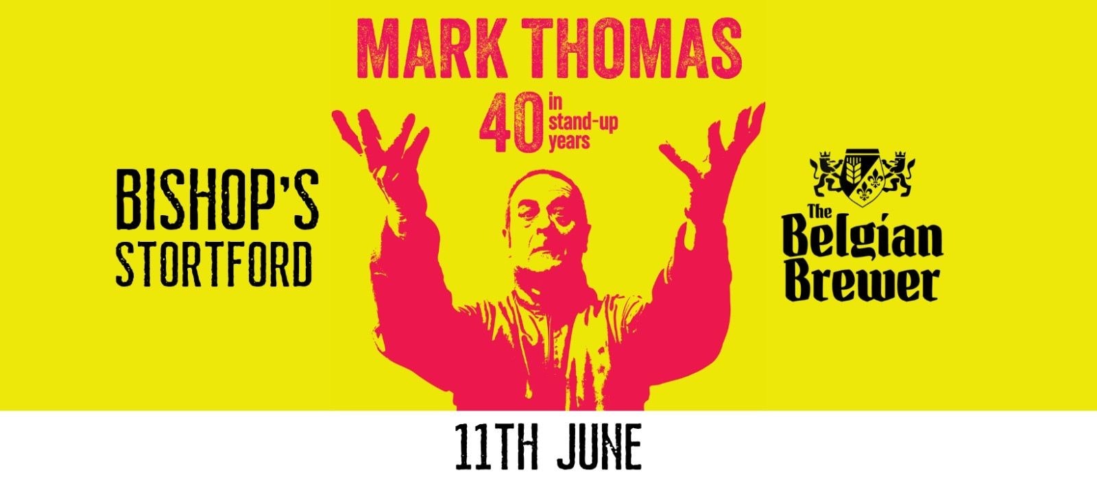 Picture of Mark Thomas Tour Preview: "40 In Stand Up Years"