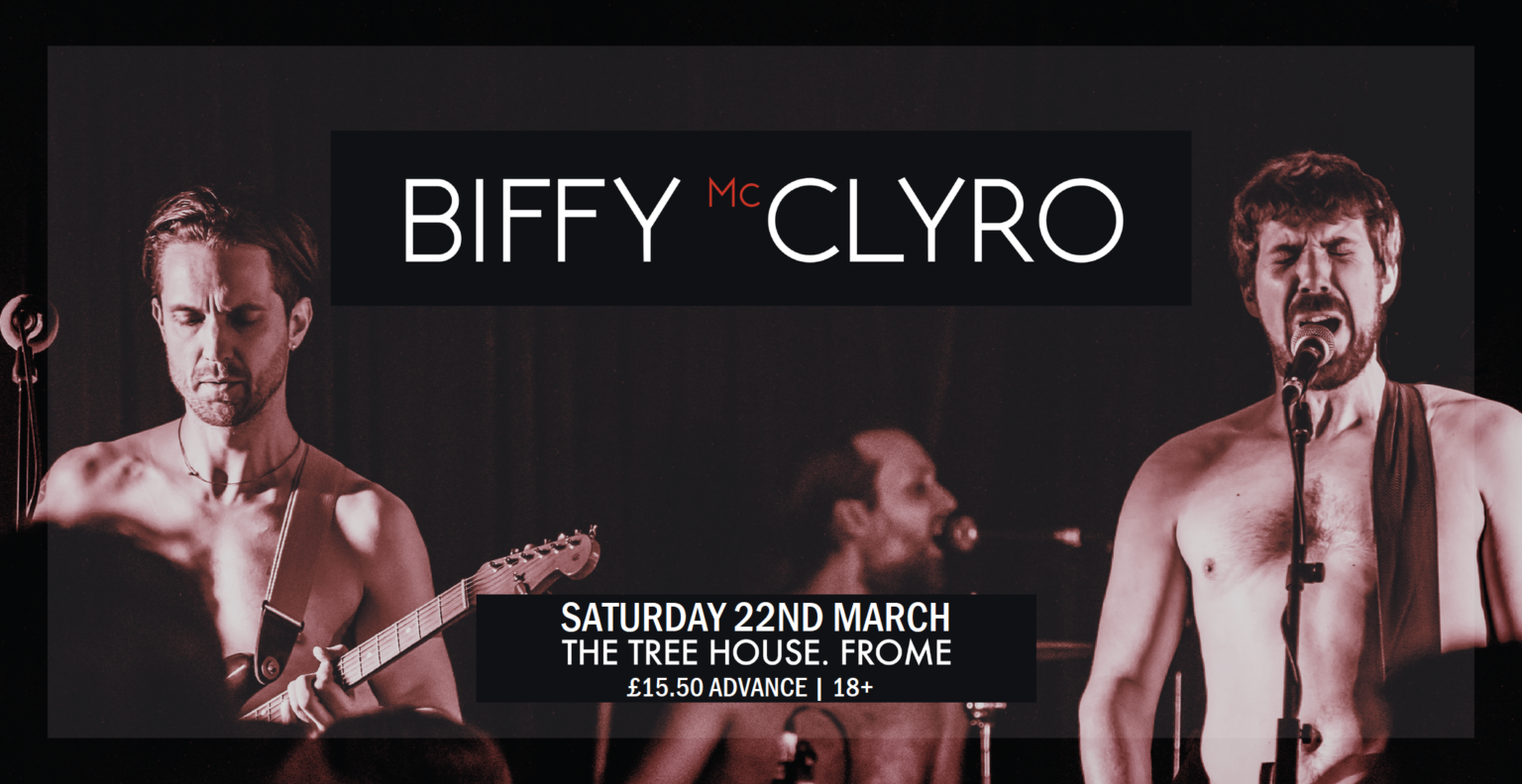 Biffy McClyro Frome Tickets at Tree House on 22nd March 2025 Ents24