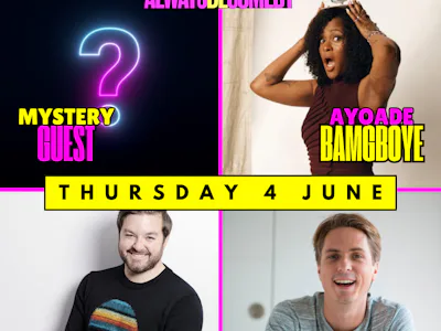 Picture of Always Be Comedy: Ayoade Bamgboye, Joe Thomas, Mystery Guest & Alex Brooker