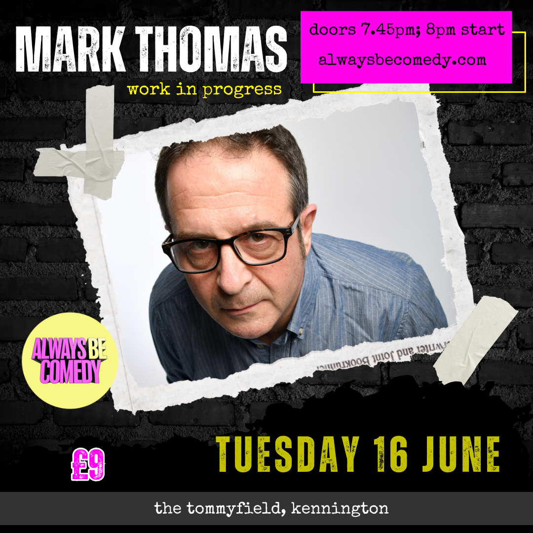 Picture of Mark Thomas: work in progress