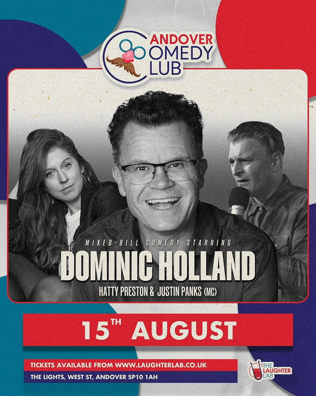 Andover Comedy Club - Dominic Holland