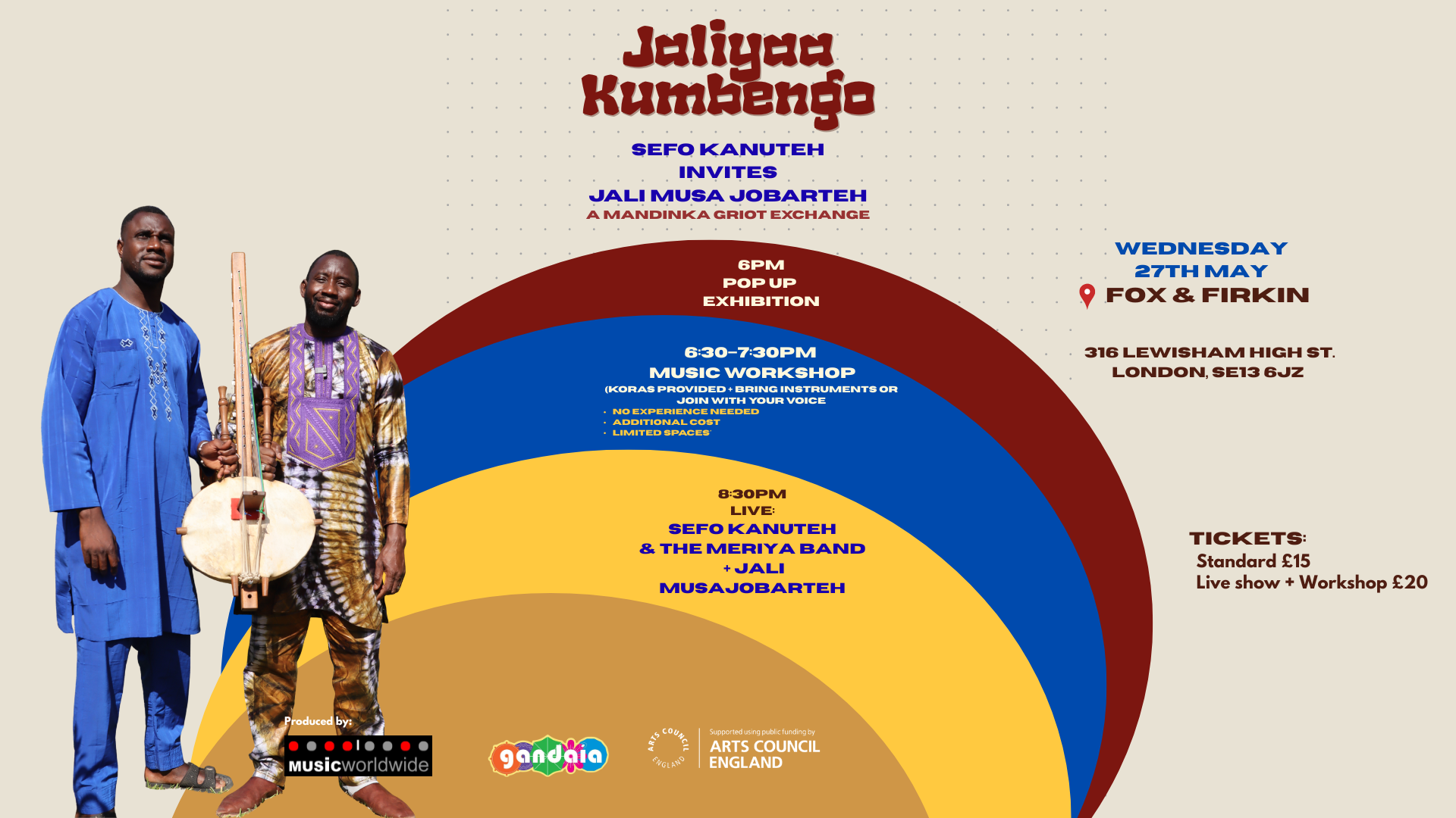 Picture of Jaliyaa Kumbengo (London) - Sefo Kanuteh invites Jali Musa Jobarteh