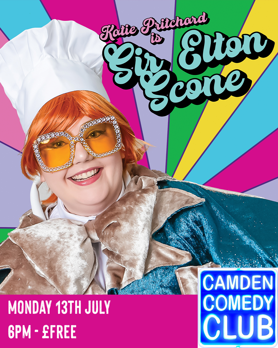 Picture of Katie Pritchard is Sir Elton Scone (WIP)