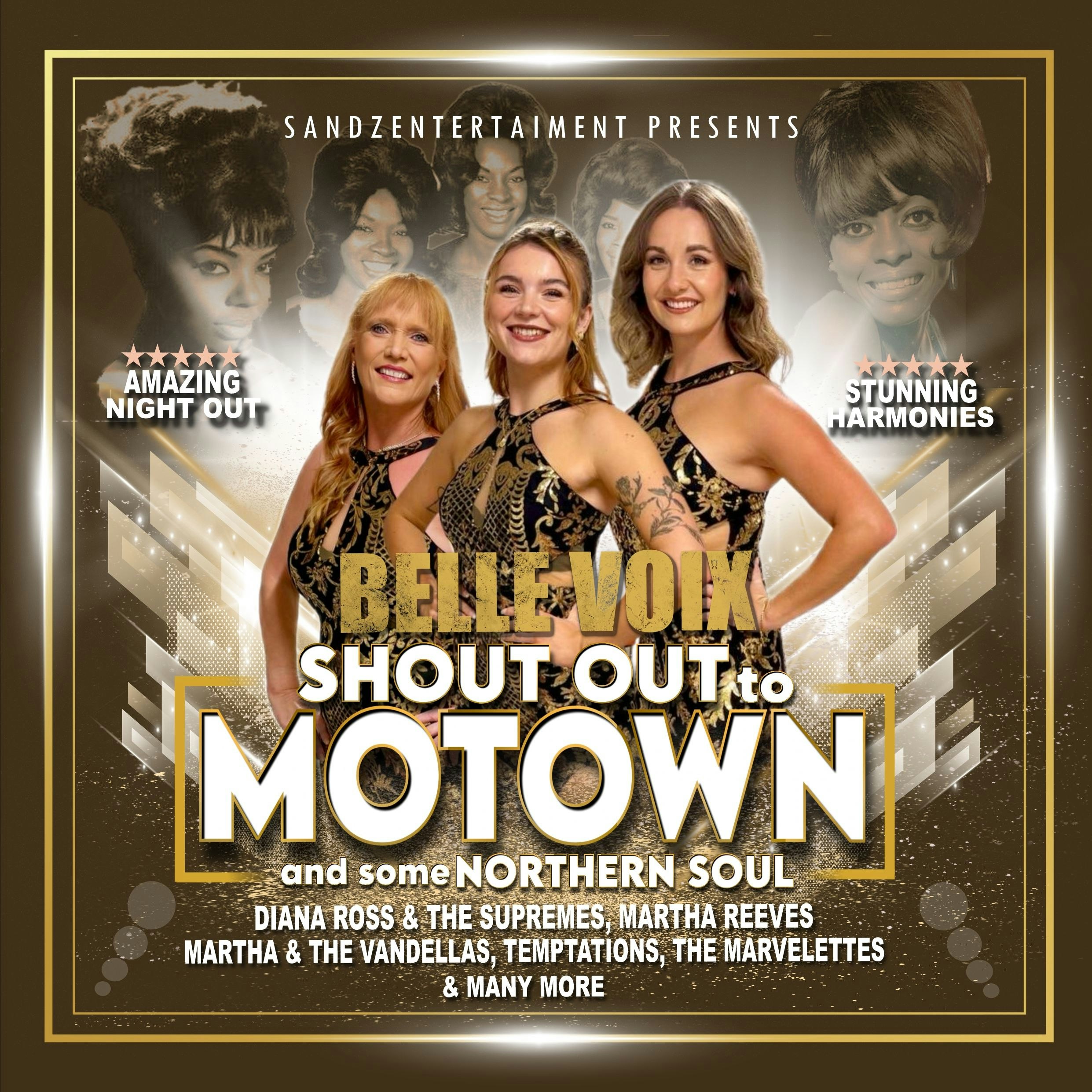 A Night of Motown & Northern Soul - Belle Voix Trio