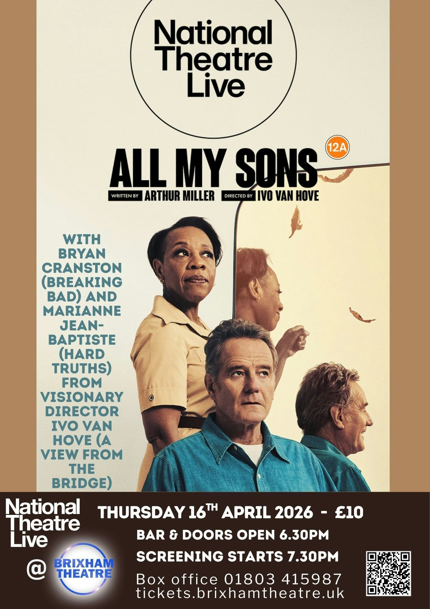 National Theatre Live -All My Sons (2025 Cert. 12A)