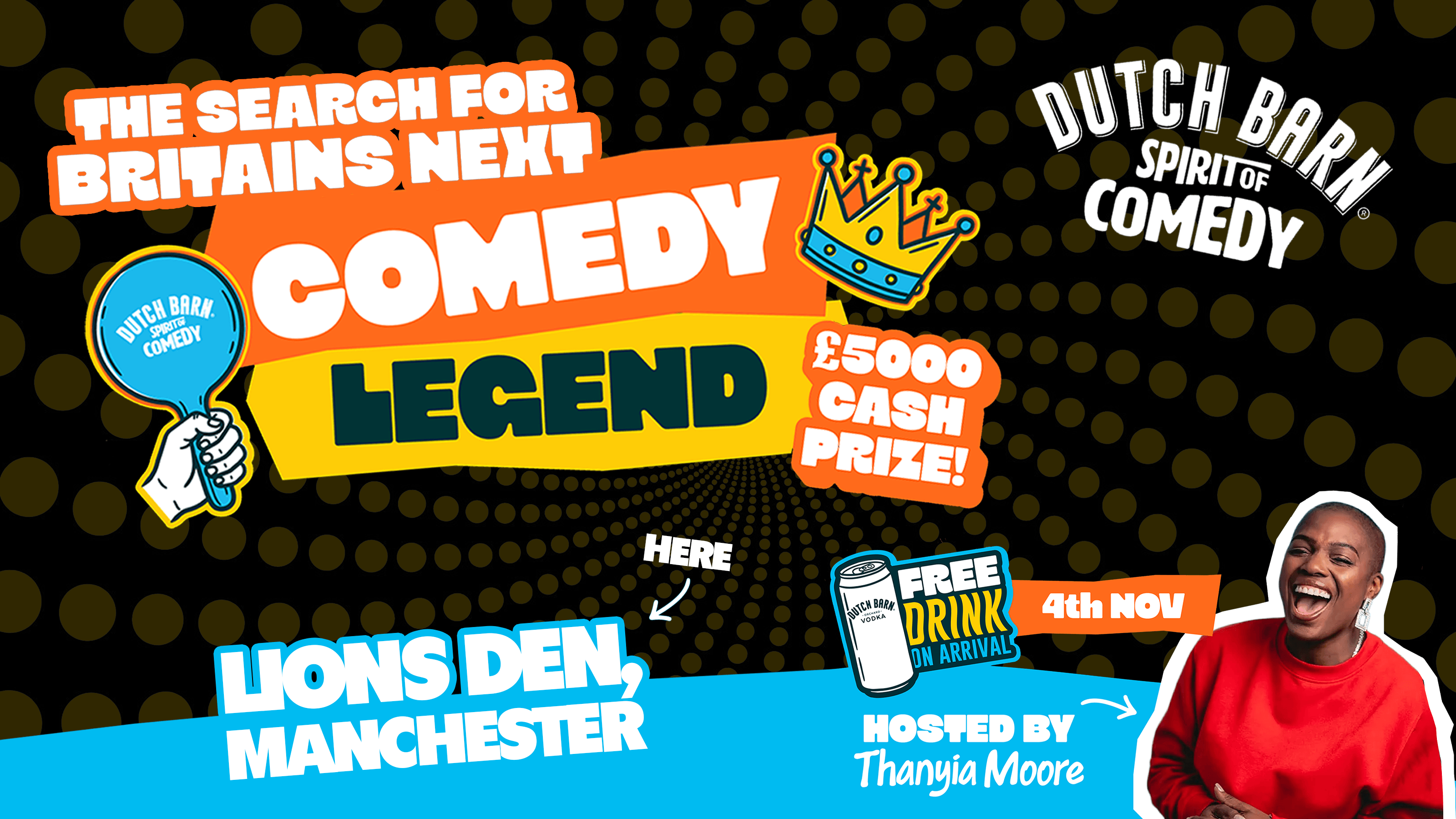 Picture of Spirit of Comedy Competition 2026 (Manchester) - 14 Acts in One Night!