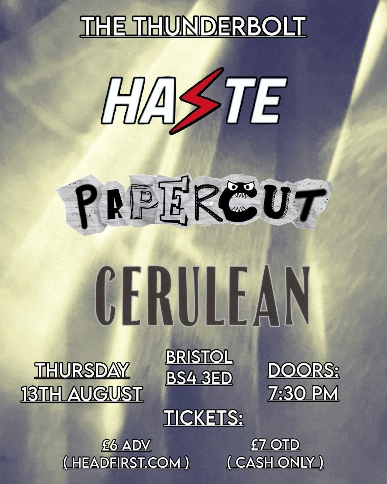 Picture of HASTE + Papercut + Cerulean