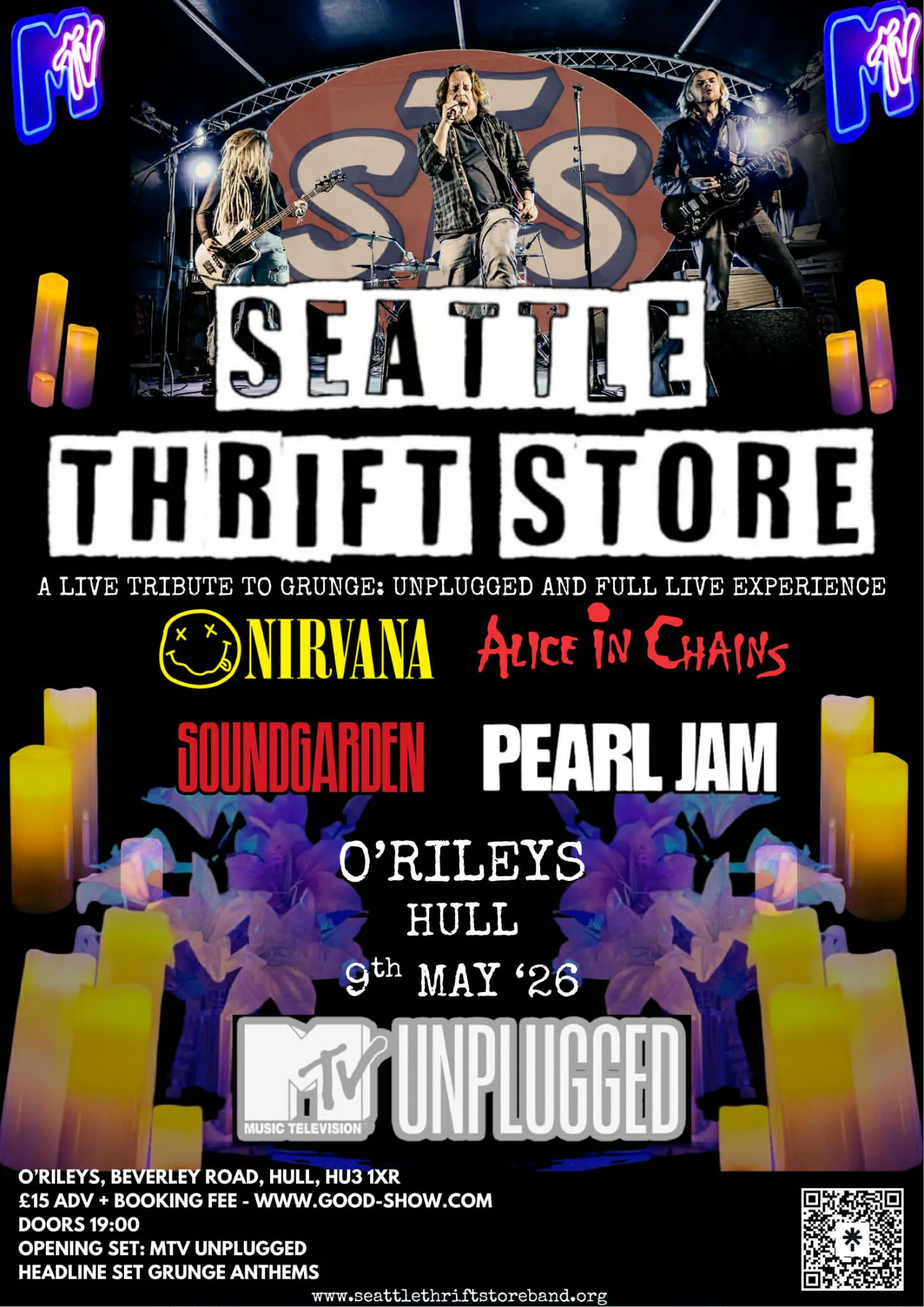 Picture of Seattle Thrift Store Grunge tribute at O'Rileys