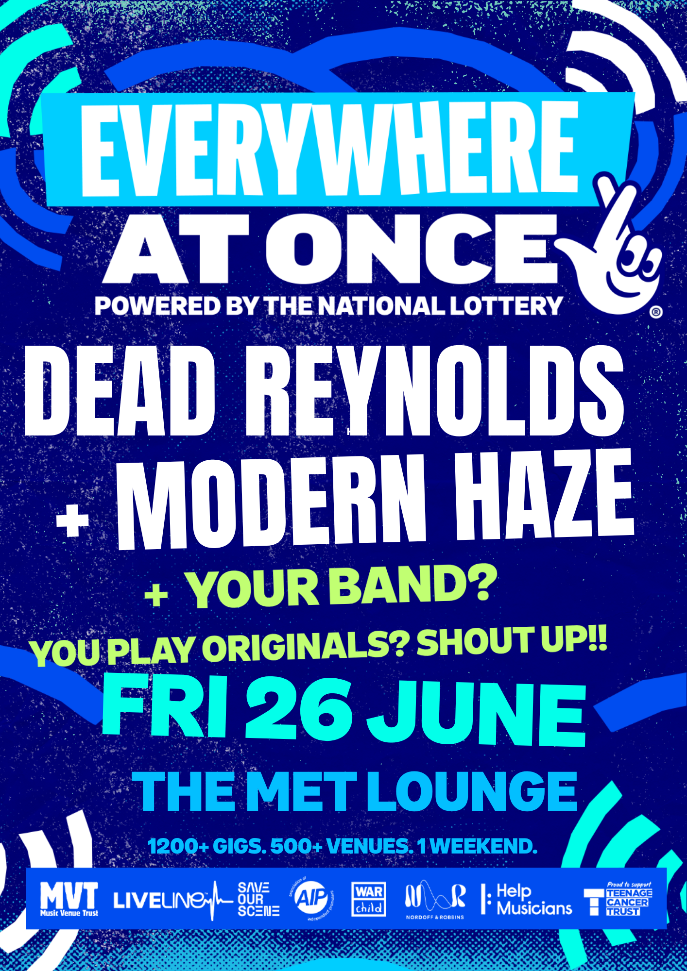 MVT Everywhere at Once Festival with Dead Reynolds & Modern Haze